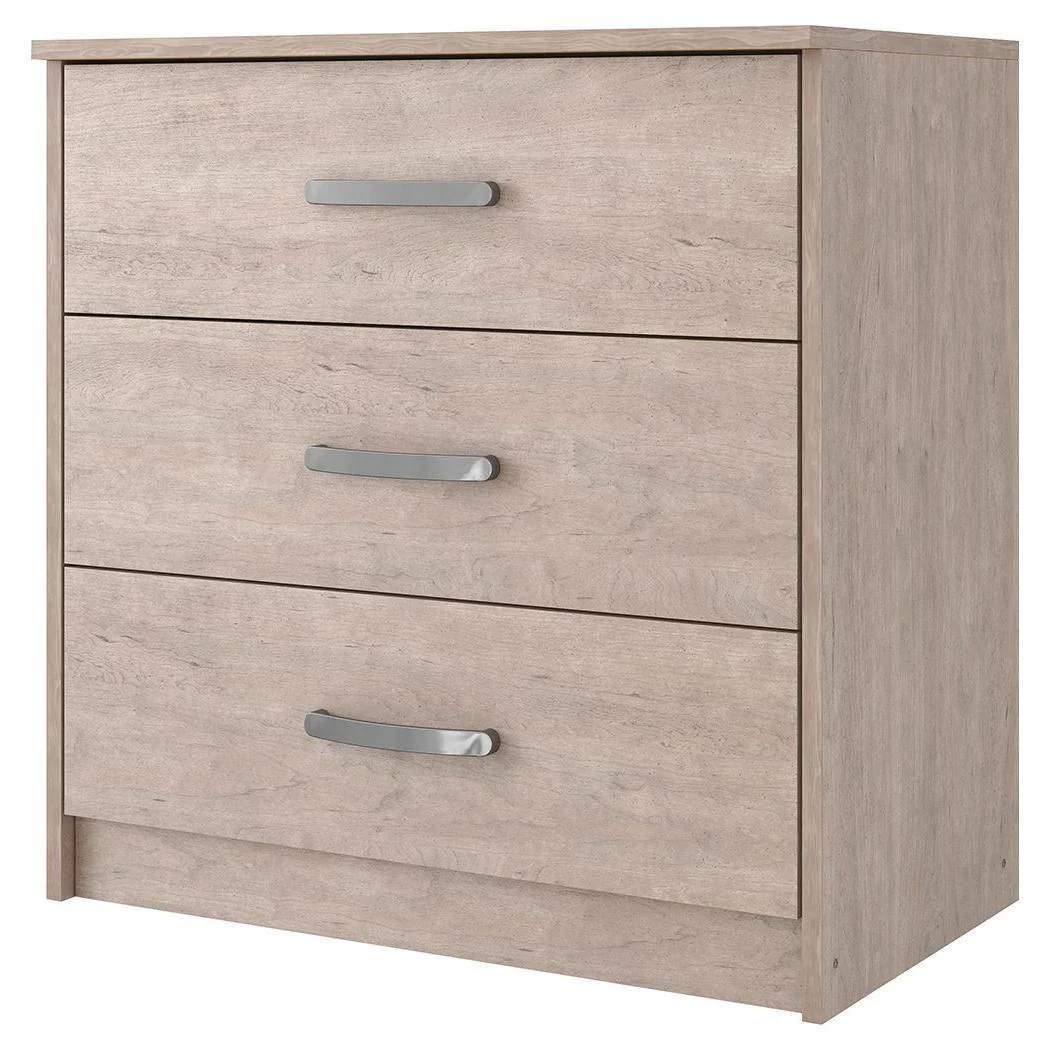 Flannia - Gray - Three Drawer Chest - Image 8