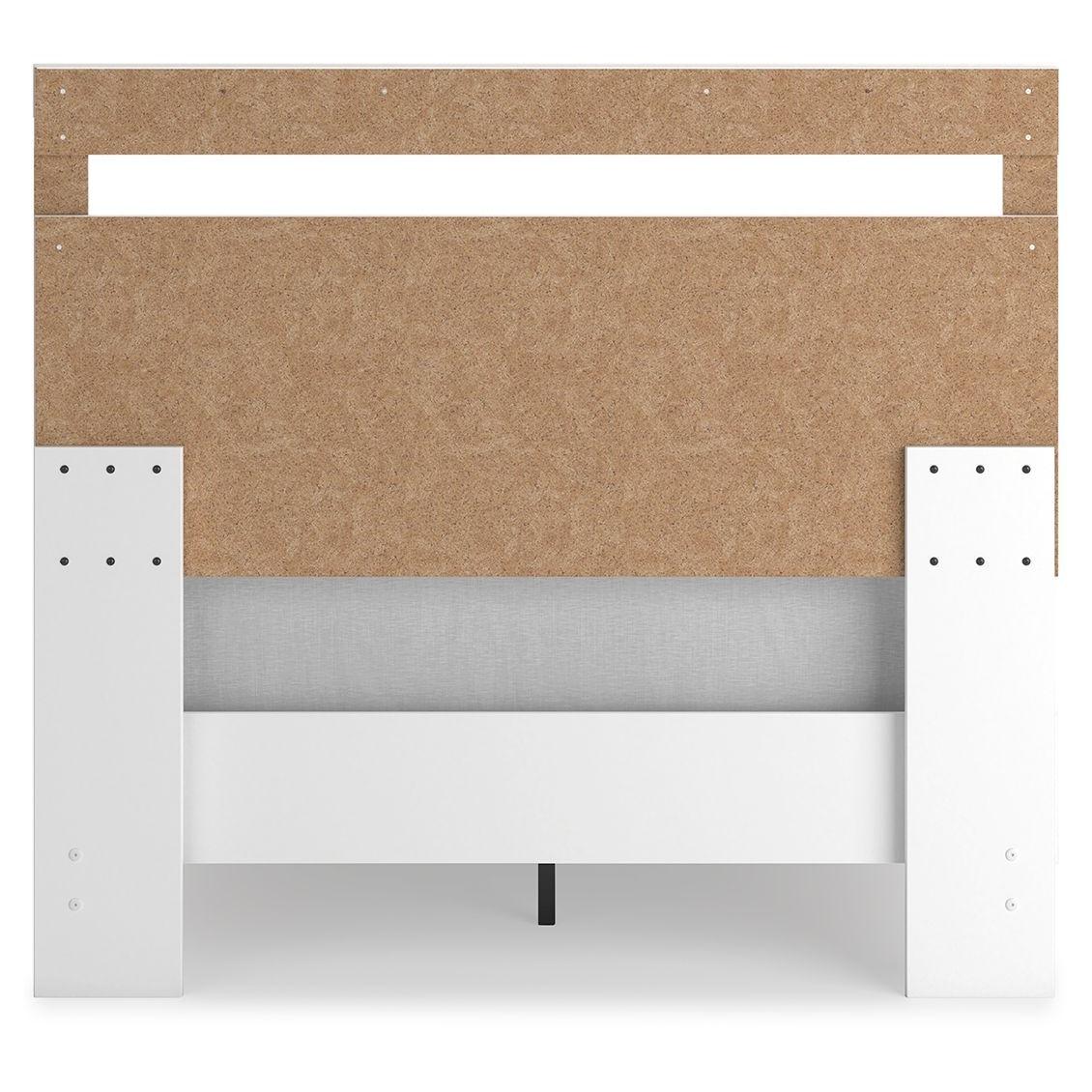 Flannia - White - Full Panel Platform Bed - Image 13