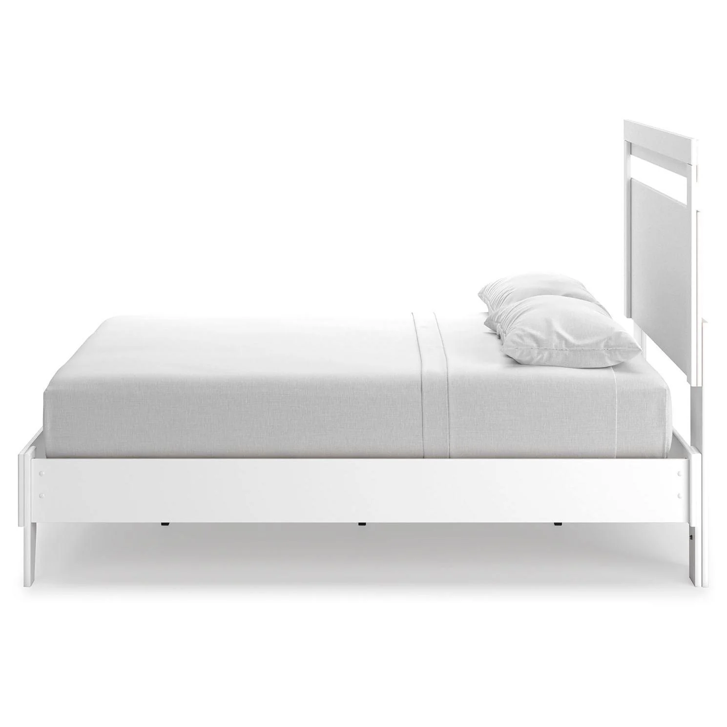 Flannia - White - Full Panel Platform Bed - Image 7