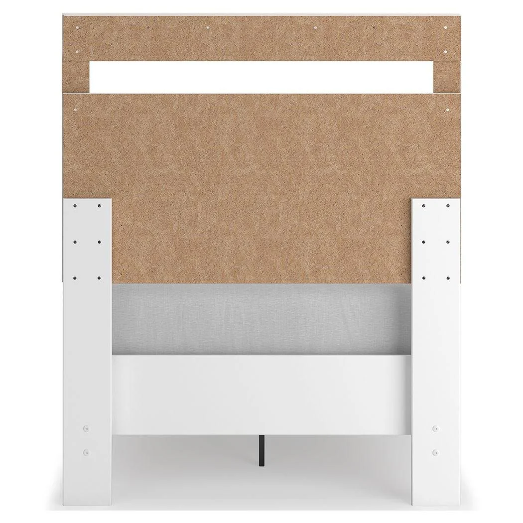 Flannia - White - Twin Panel Bed - Image 6