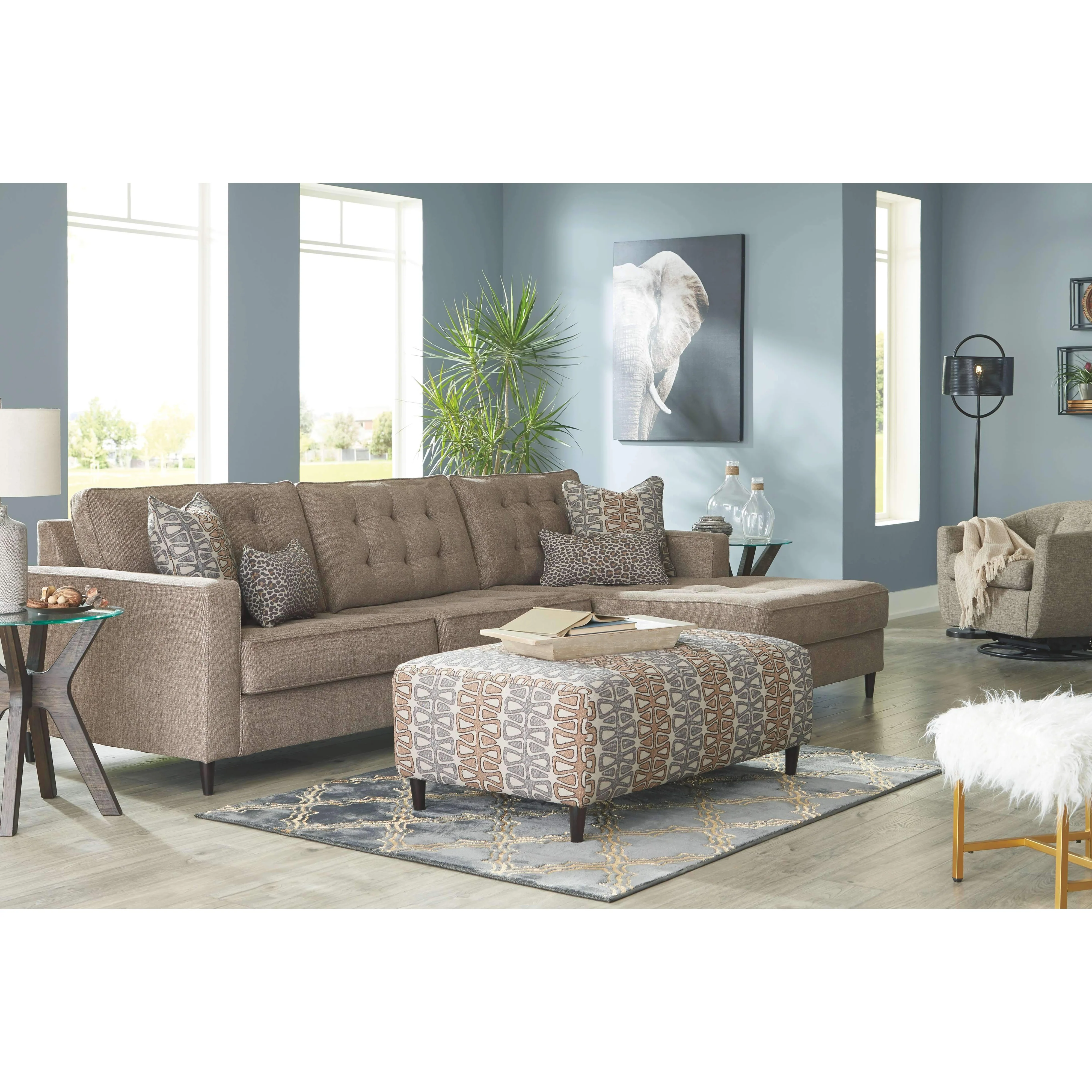 Flintshire - Auburn - Oversized Accent Ottoman - Image 11