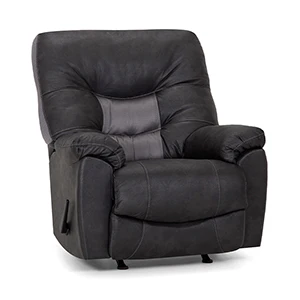 Franklin Trilogy Recliner in Commodore Charcoal - Image 5