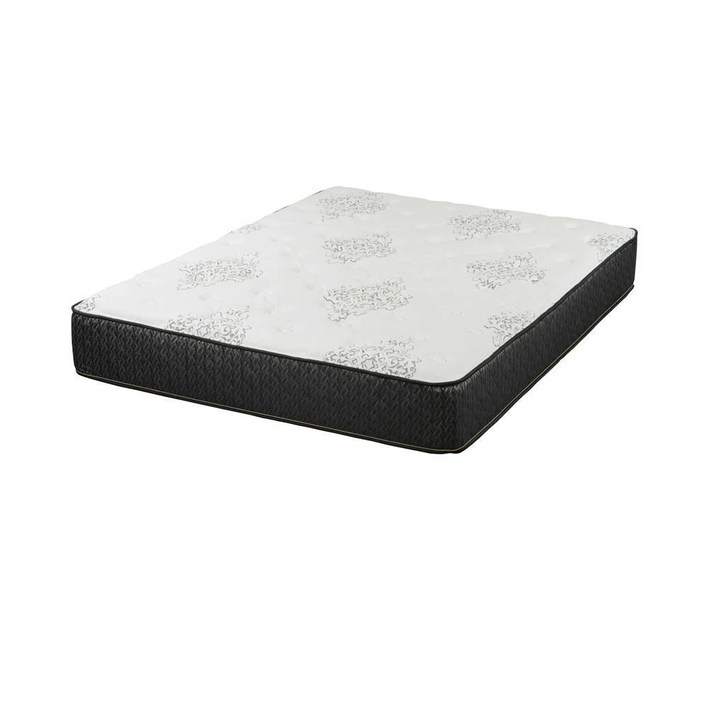 Freya - Plush Mattress - 11.5" Twin Mattress - White And Black