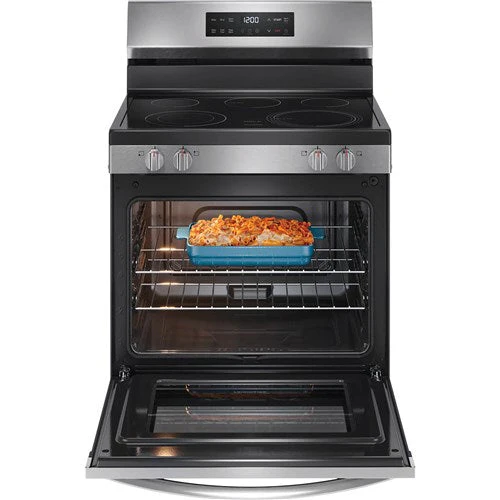 Frigidaire 30" Electric Range with Steam Clean in Stainless Steel - Image 3