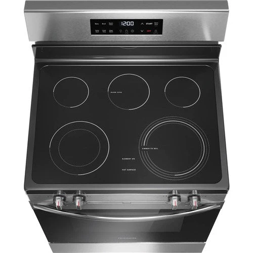 Frigidaire 30" Electric Range with Steam Clean in Stainless Steel - Image 4