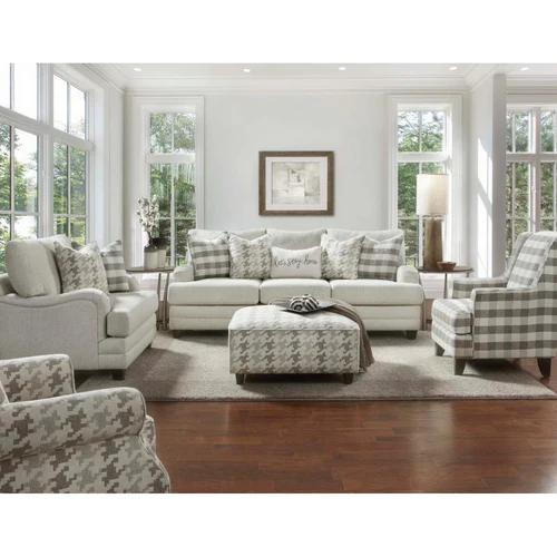 Fusion Loveseat in Basic Wool - Image 2
