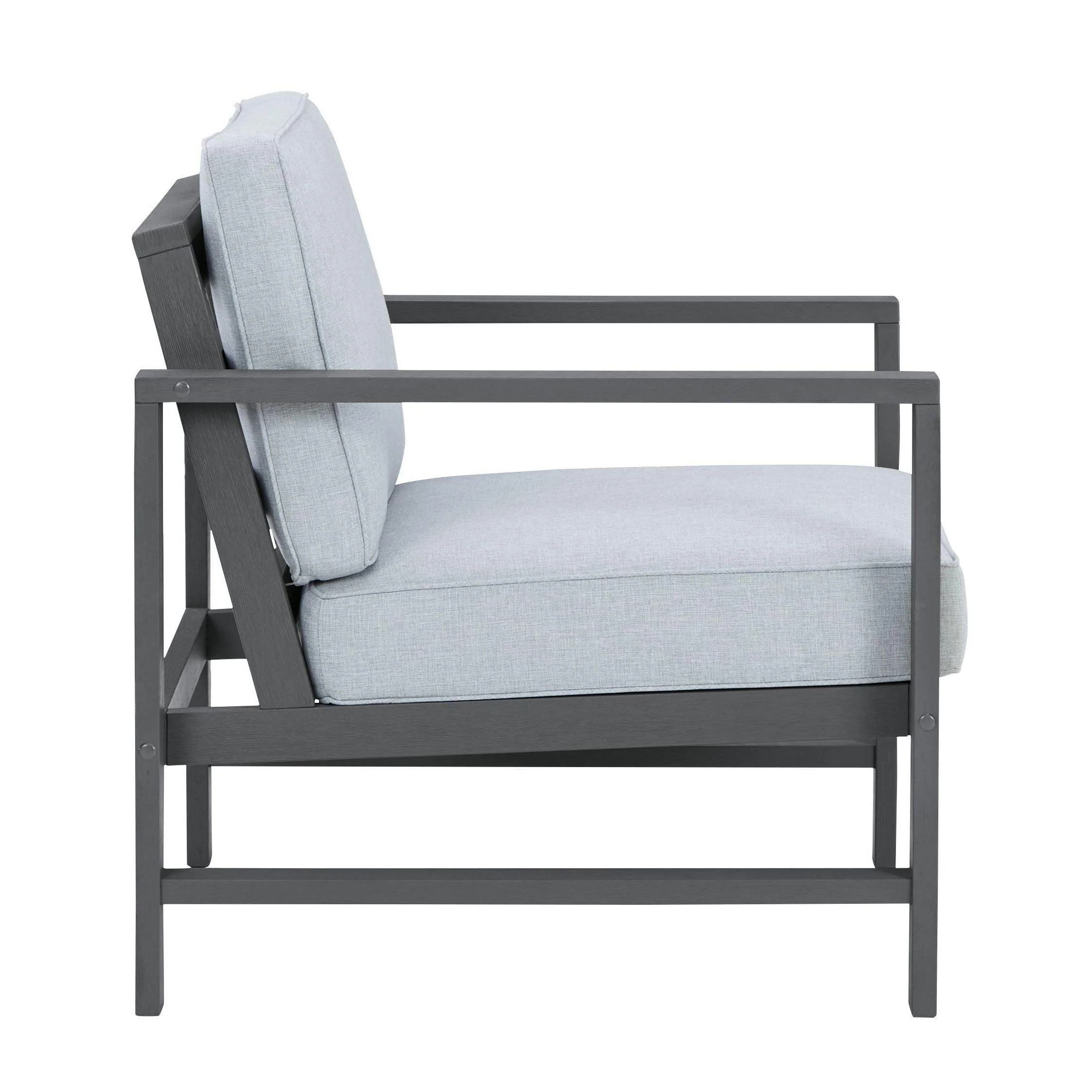 Fynnegan - Gray - Lounge Chair W/cushion (2/cn) - Image 6