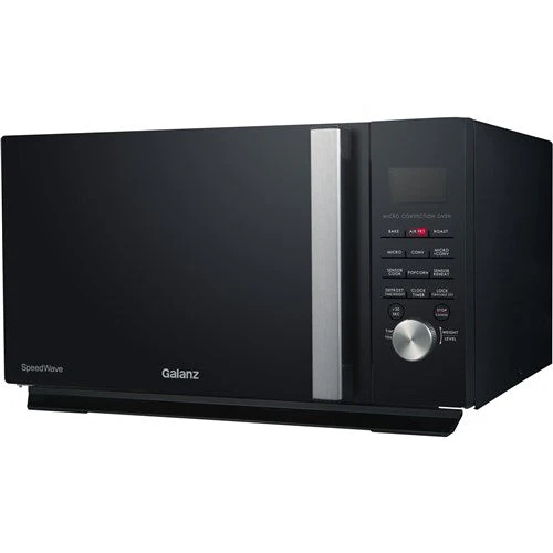 Galanz 1.6 CF 3-in-1 SpeedWave Microwave, Convection, Air Fry - Black - Image 2
