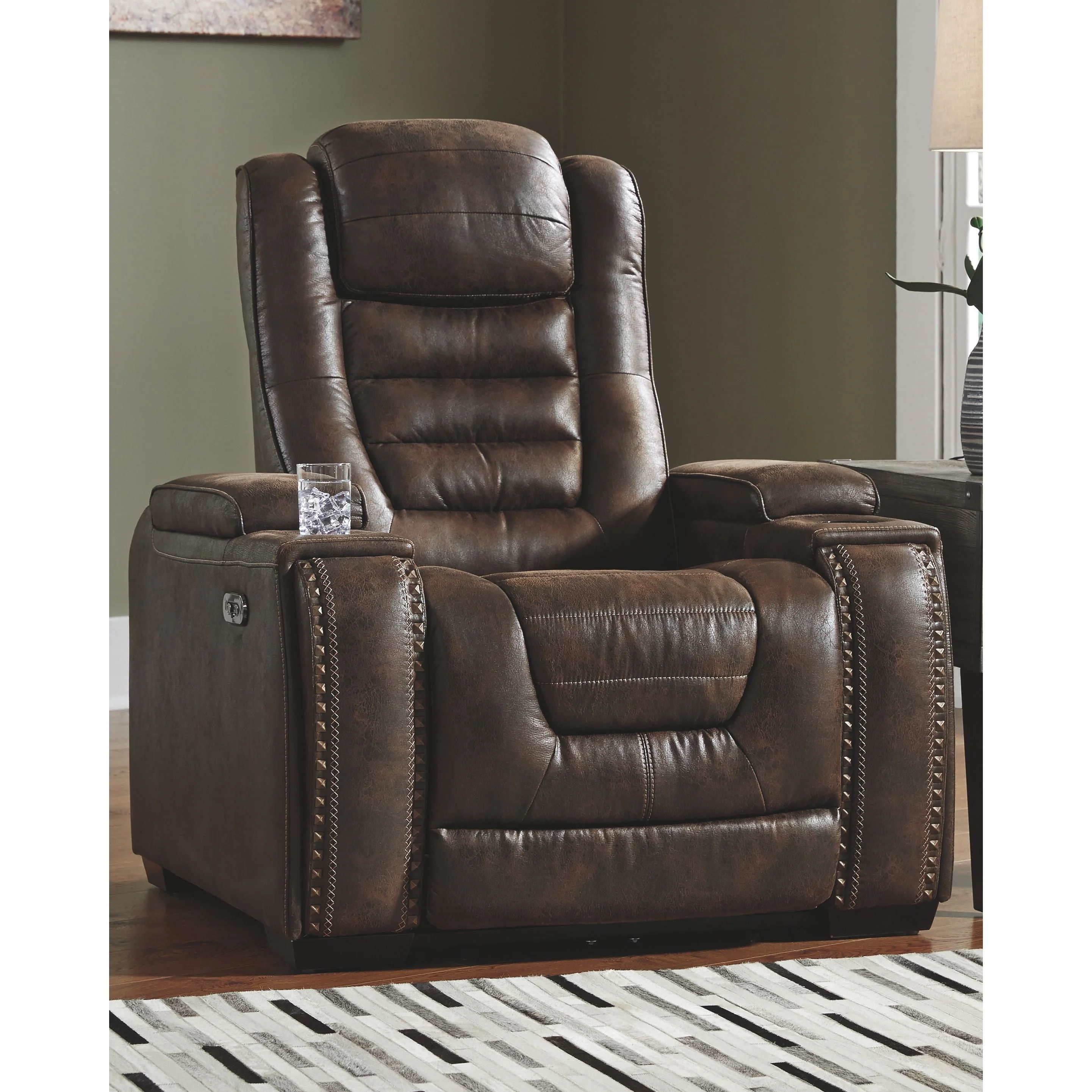 Game - Brown Dark - Pwr Recliner/adj Headrest - Image 11