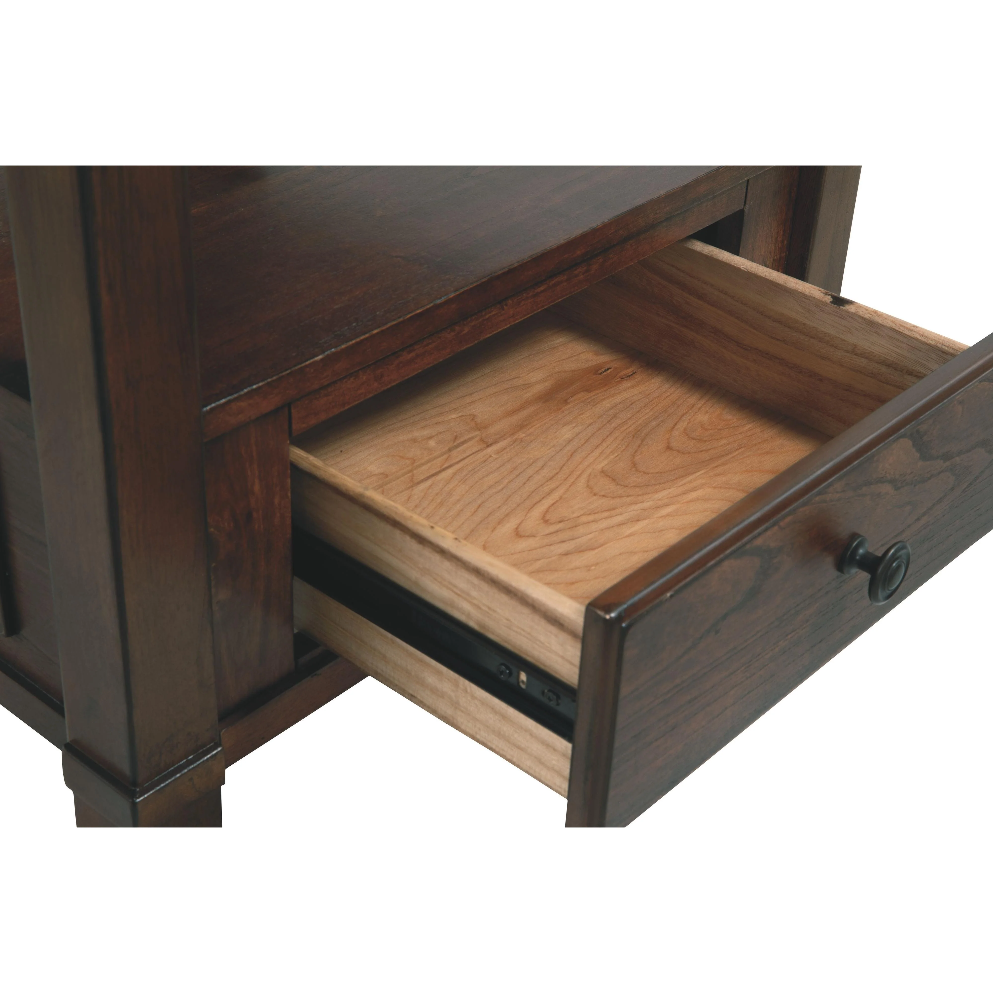 Gately - Brown Light - Rectangular End Table - Image 8