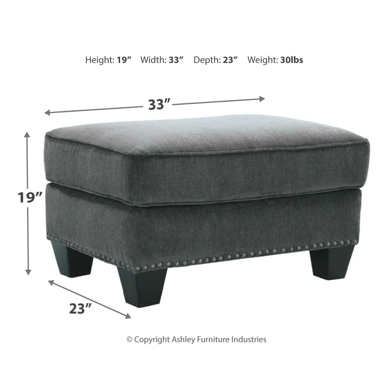 Gavril - Smoke - Ottoman - Image 12