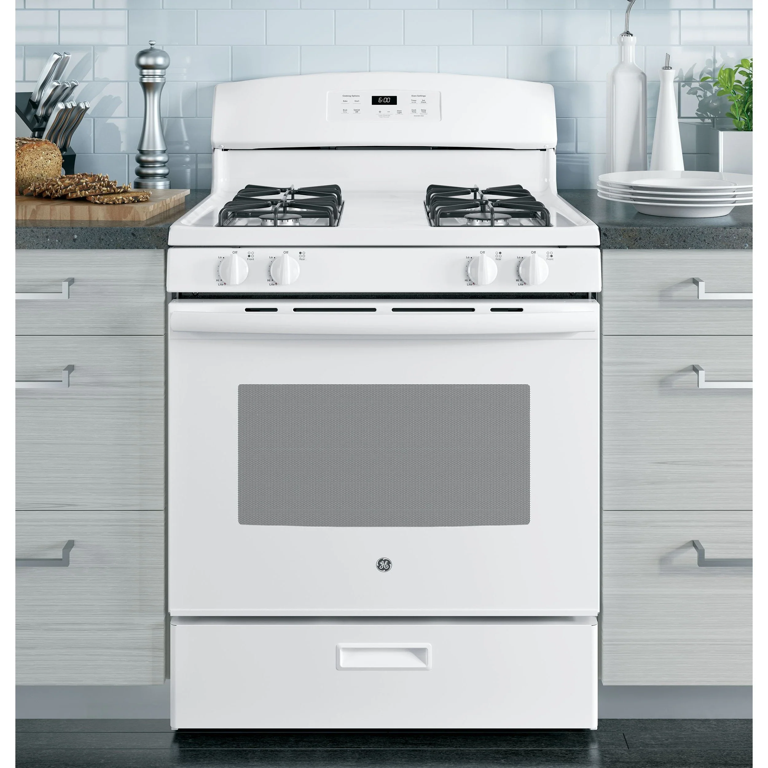 GE® 30" Free-Standing Gas Range in Black - Image 20