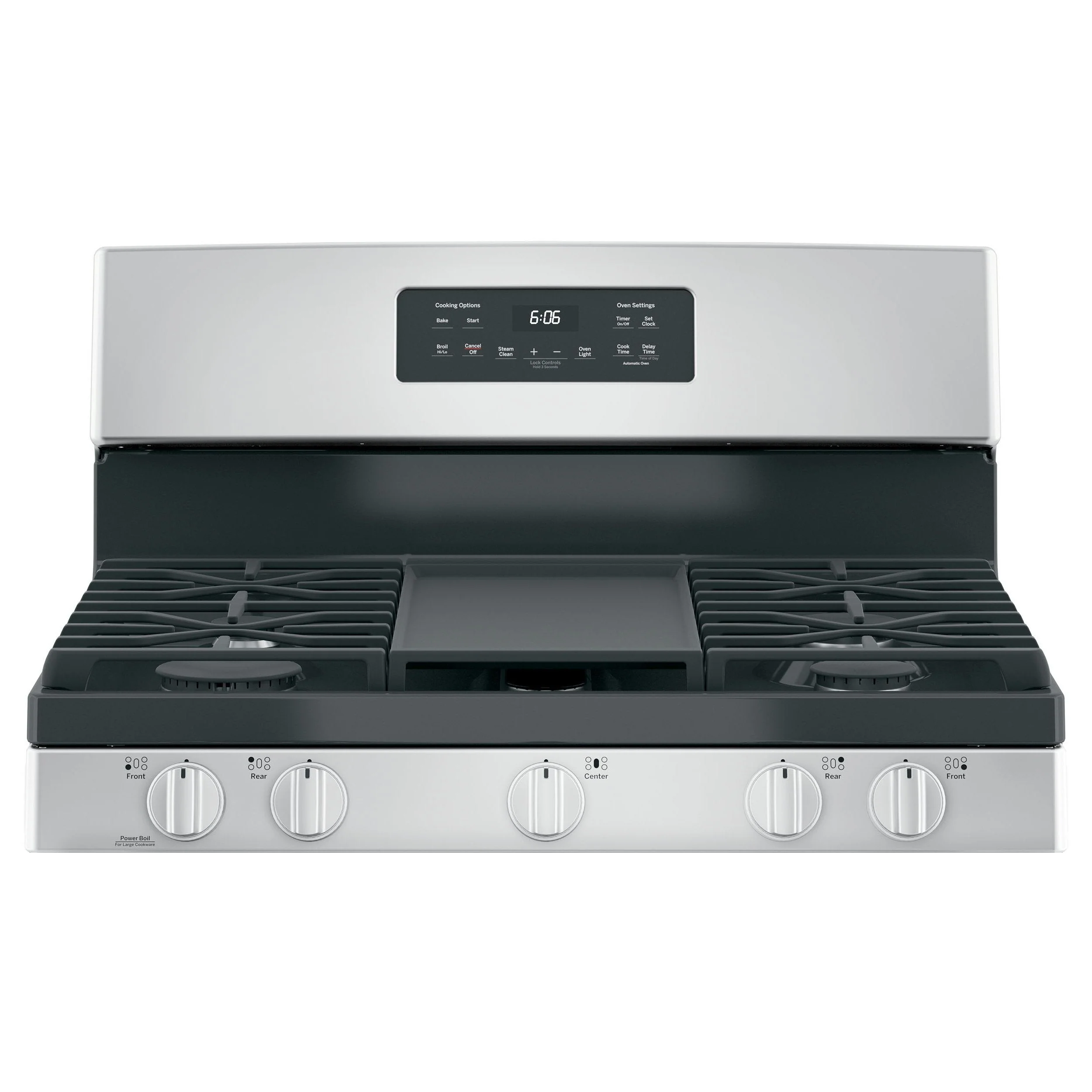 GE® 30" Free-Standing Gas Range in Stainless Steel - Image 3
