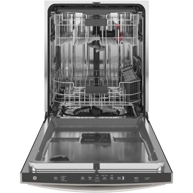 GE® Stainless Steel Interior Dishwasher with Hidden Controls - Image 2