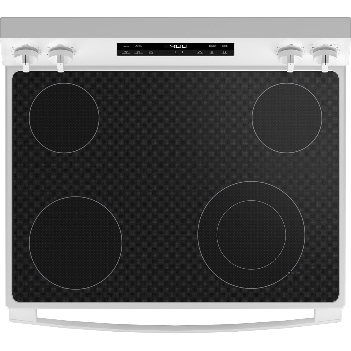 GE 30 Inch Freestanding Electric Range w/4 Smooth Top Elements in White - Image 4