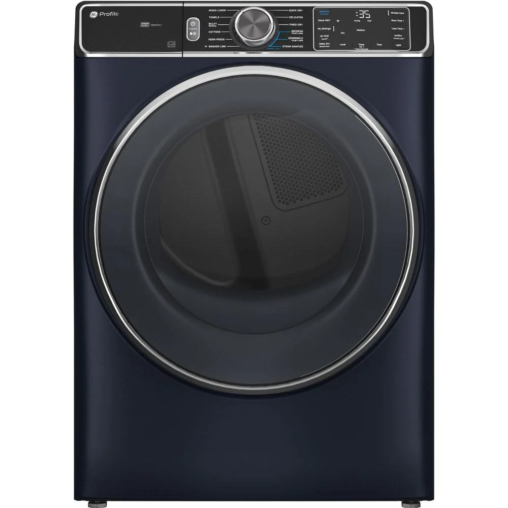 GE Profile 7.8 CuFt Electric Dryer in Sapphire Blue