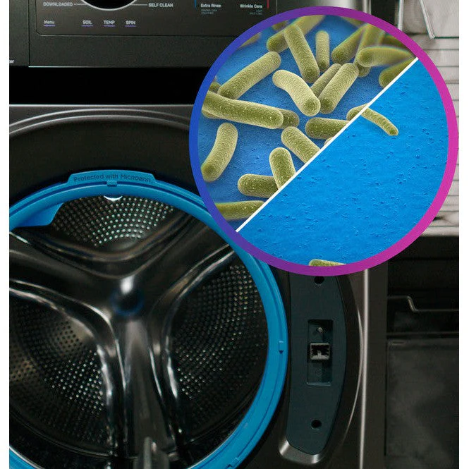 GE Profile- UltraFast 4.8 cu ft All-in-one Washer/Dryer Combo w/Ventless Heat Pump Technology in Carbon Graphite - Image 3