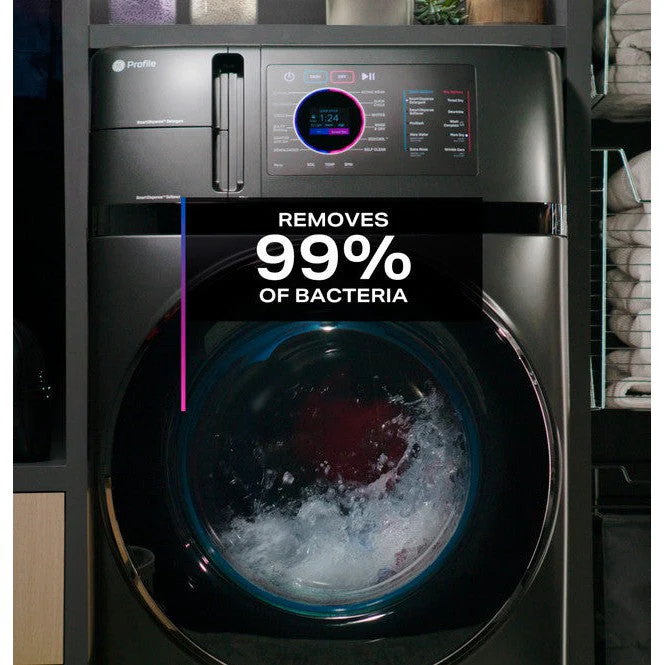 GE Profile- UltraFast 4.8 cu ft All-in-one Washer/Dryer Combo w/Ventless Heat Pump Technology in Carbon Graphite - Image 6