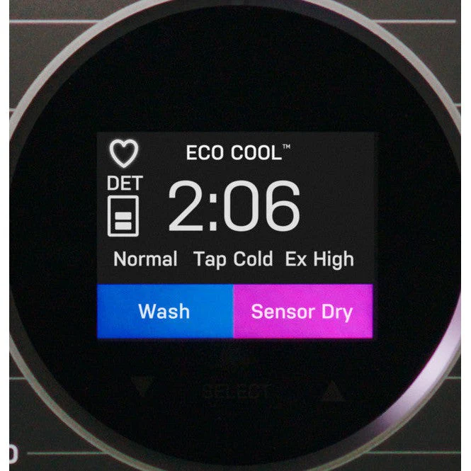 GE Profile- UltraFast 4.8 cu ft All-in-one Washer/Dryer Combo w/Ventless Heat Pump Technology in Carbon Graphite - Image 7