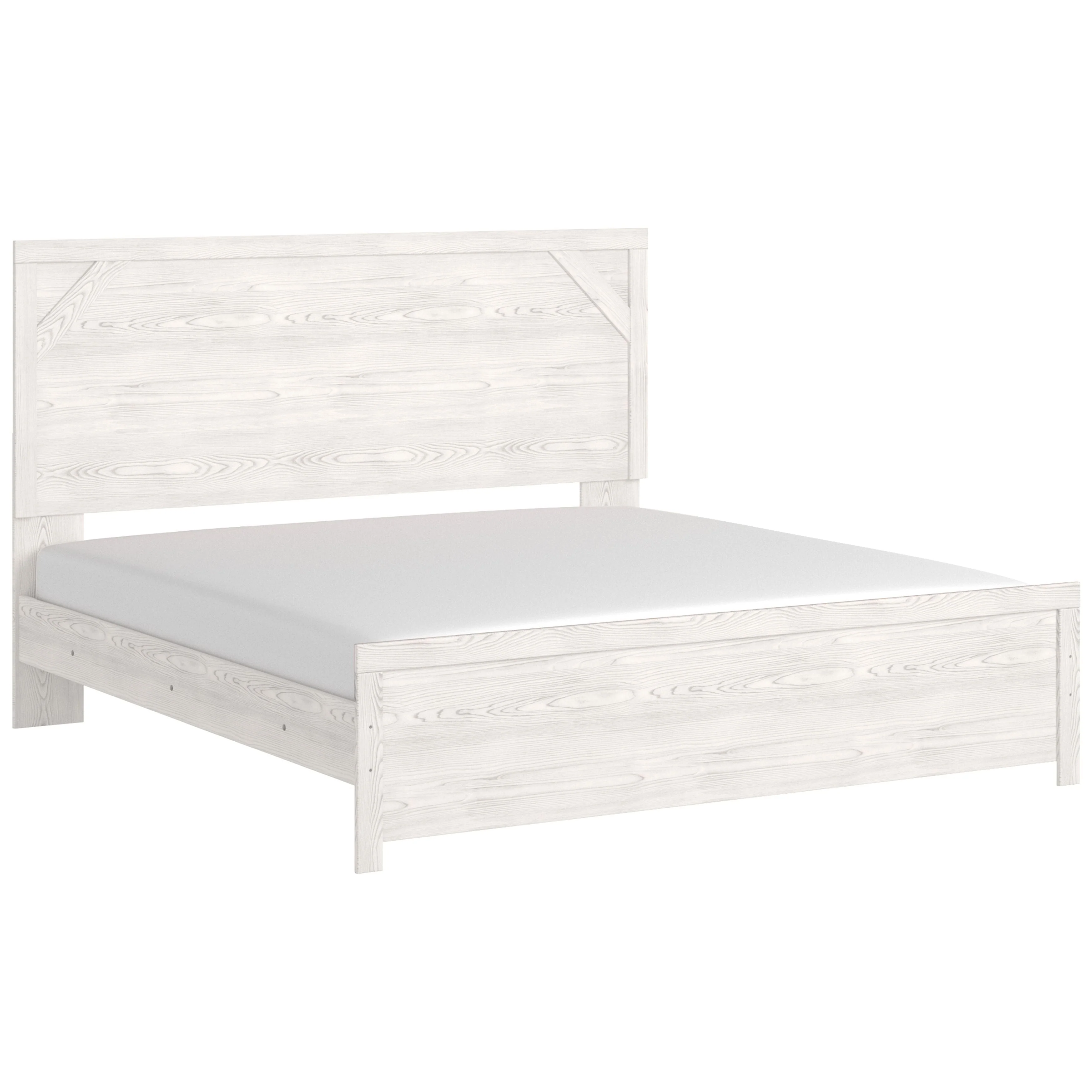 Gerridan - White/gray - King Panel Rails