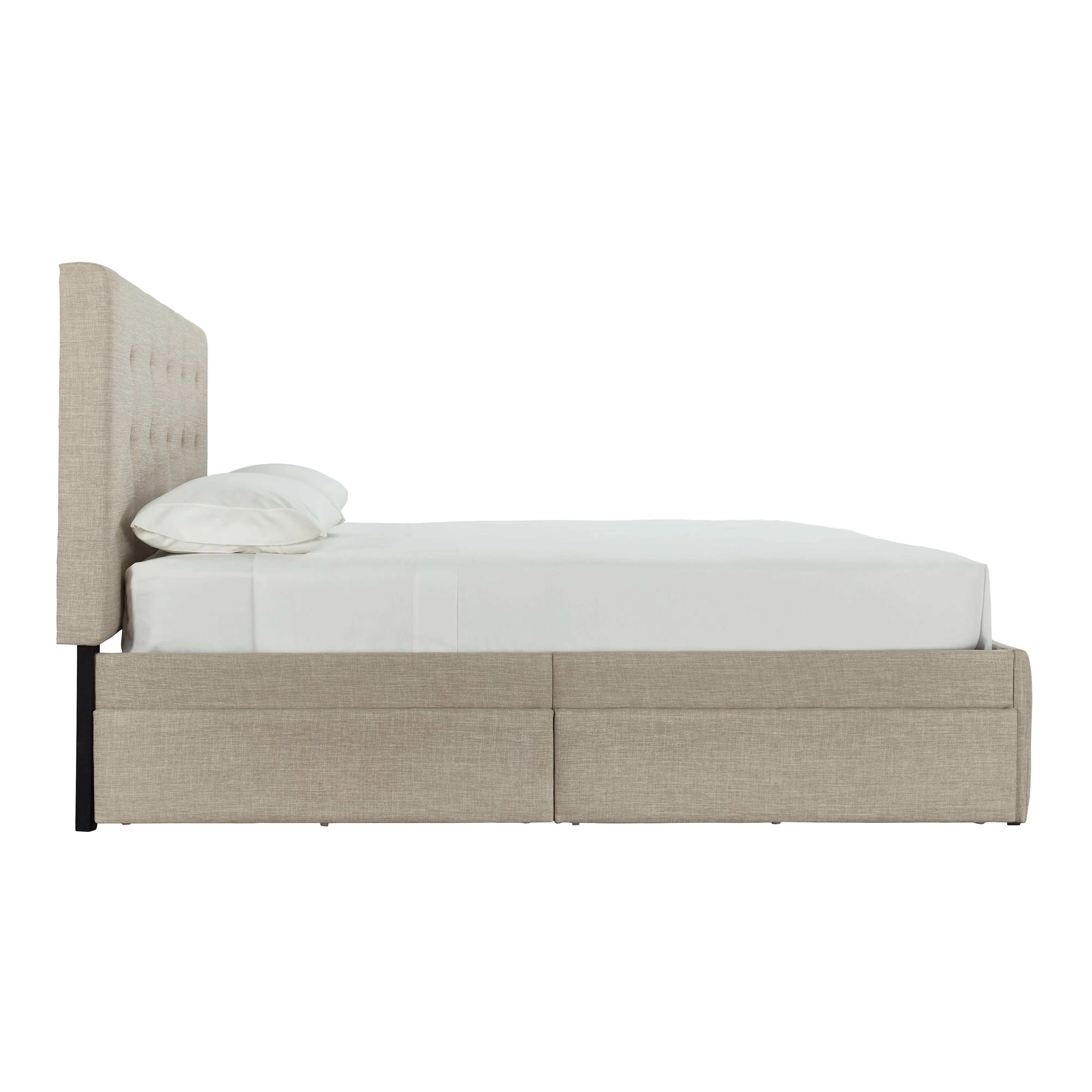 Gladdinson - Gray - Queen Upholstered Bed With 4 Storage Drawers - Image 6