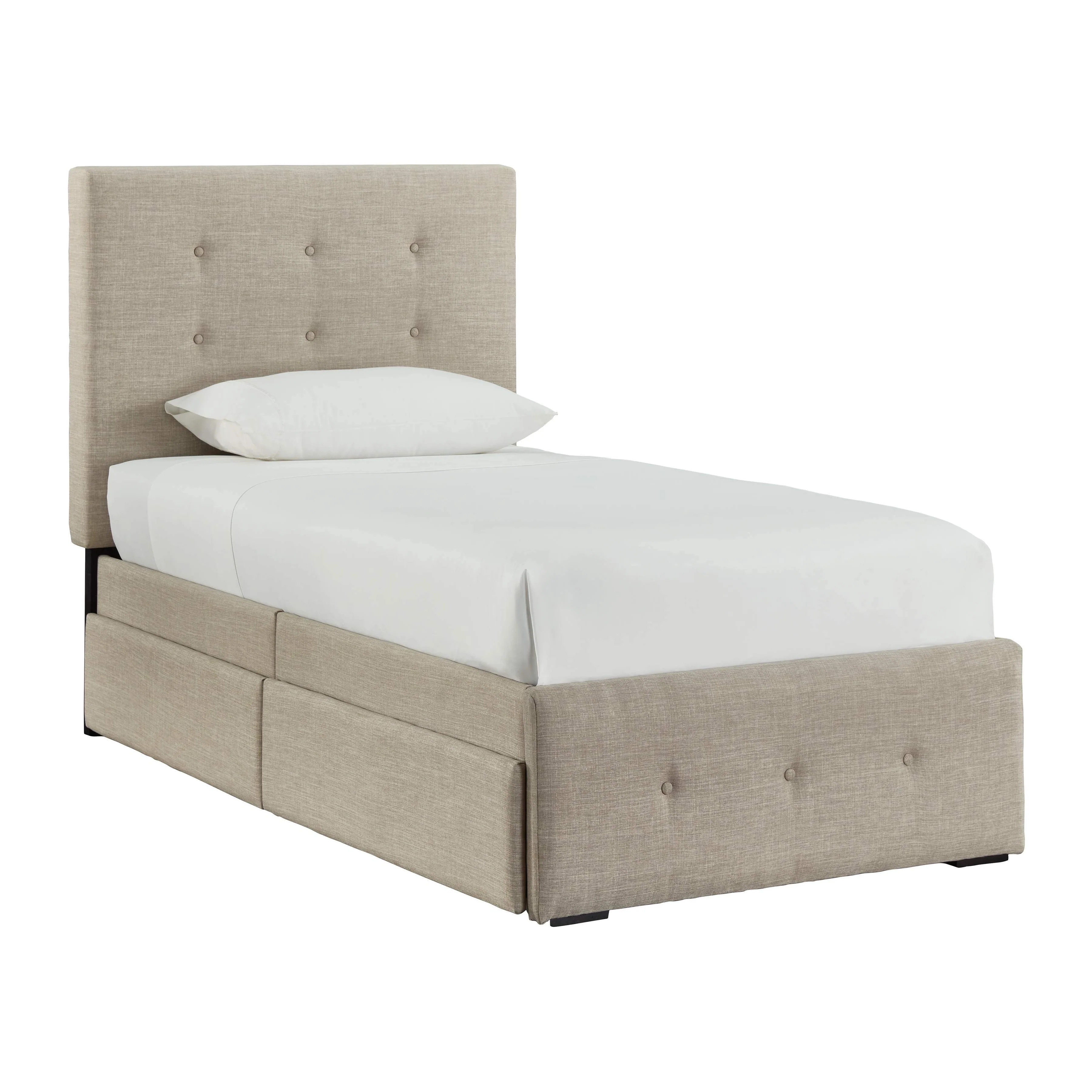 Gladdinson - Gray - Twin Upholstered Storage Bed - Image 5