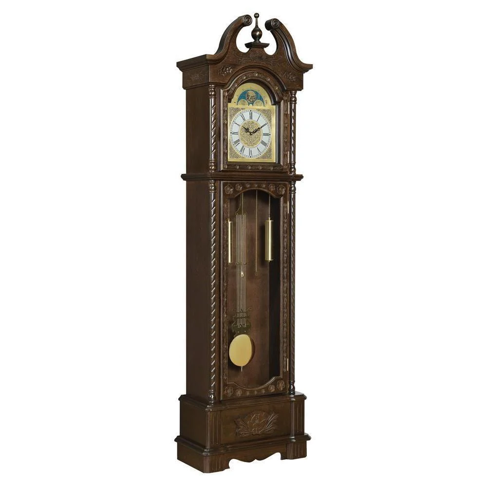 Grandfather Clock With Chime - Brown - Image 2