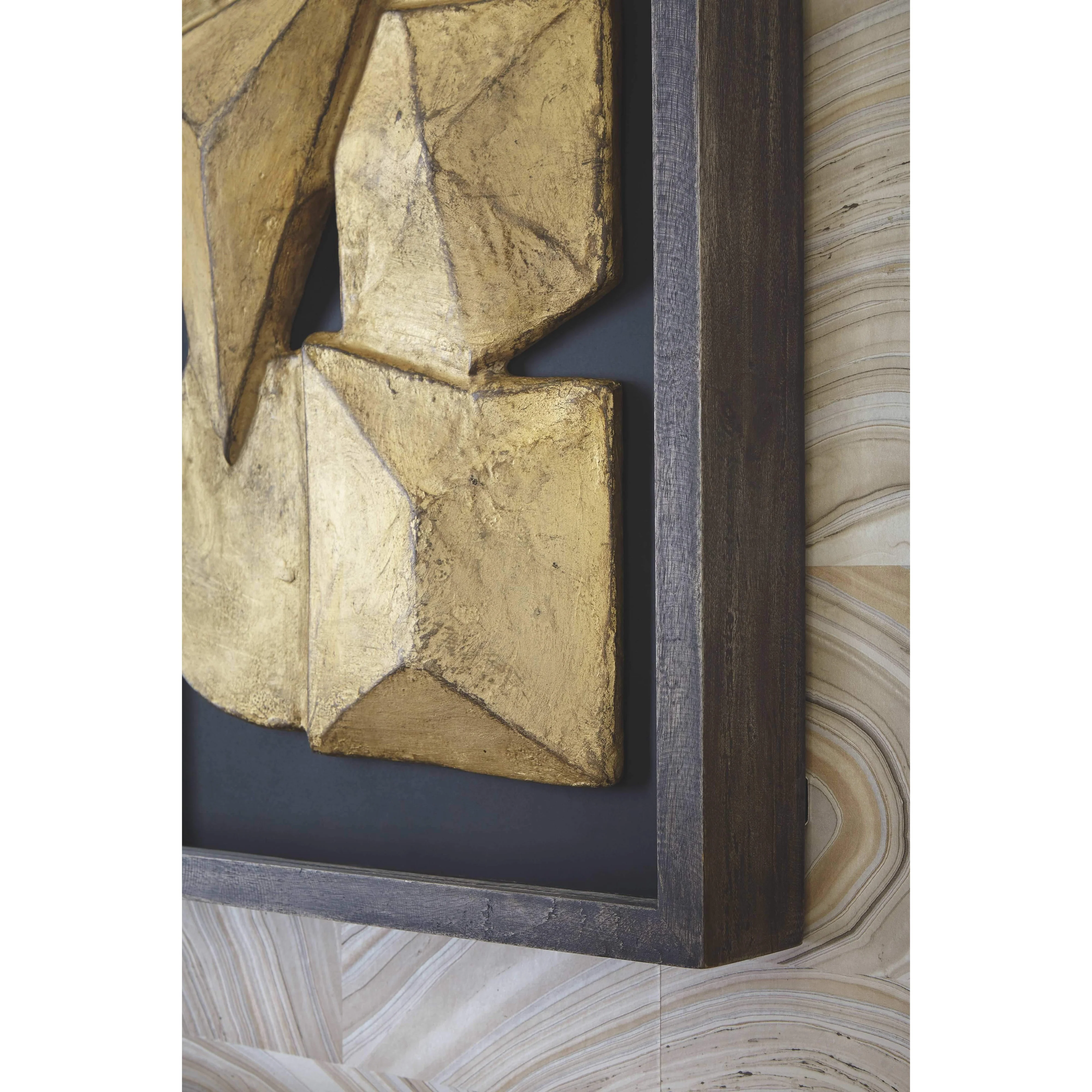 Grantton - Antique Gray/gold Finish - Wall Decor - Image 5