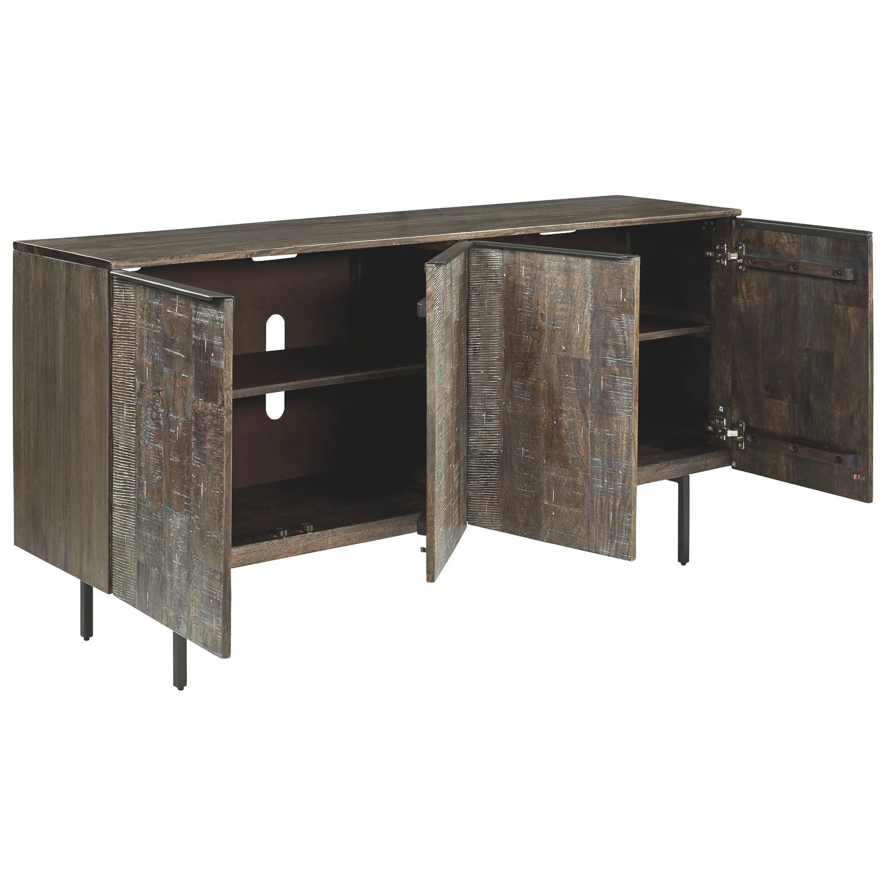 Graydon - Gray/whitewash - Accent Cabinet - Image 5