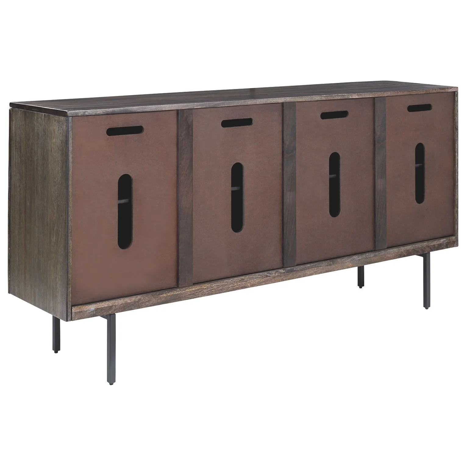 Graydon - Gray/whitewash - Accent Cabinet - Image 8