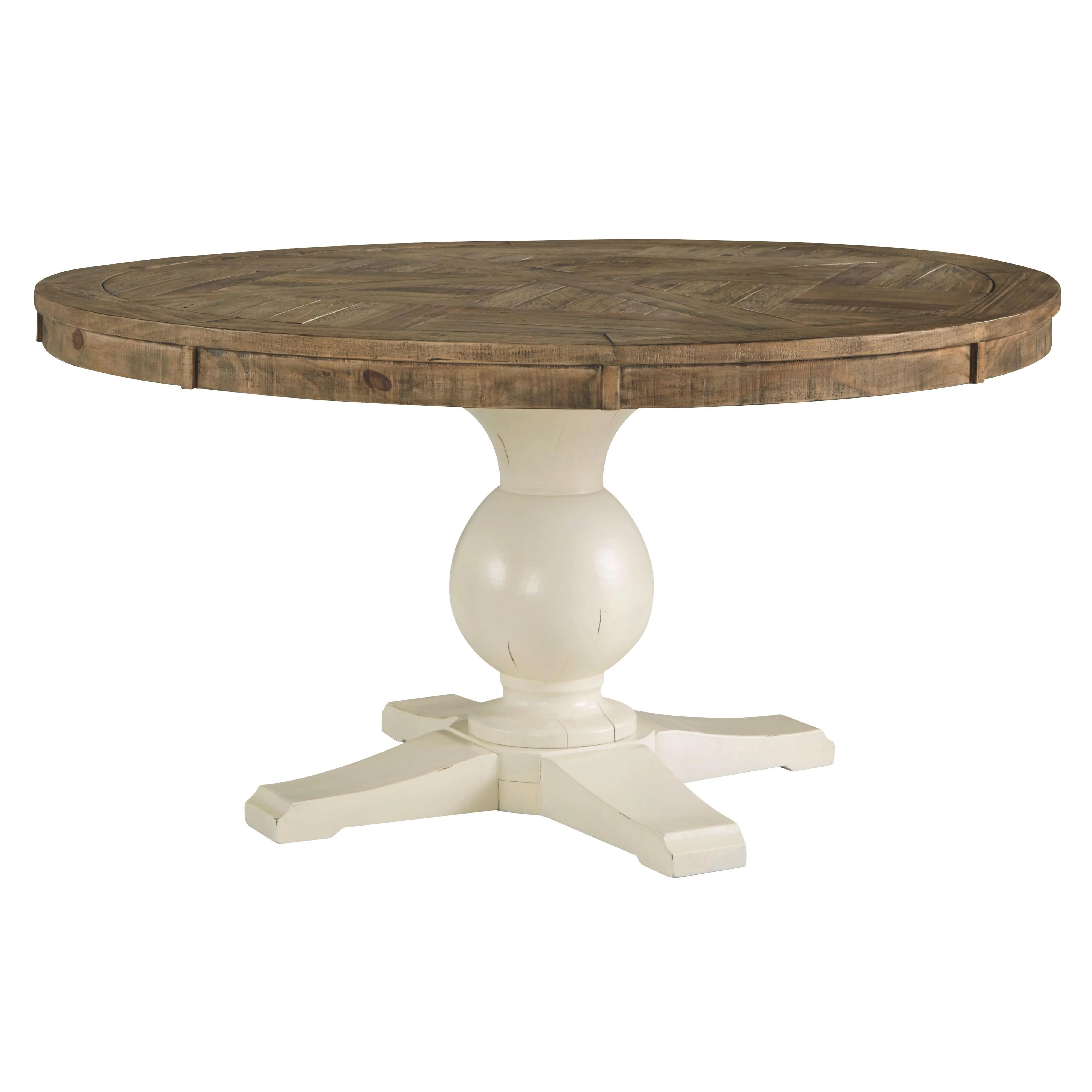 Grindleburg - Light Brown - Round Dining Room Table