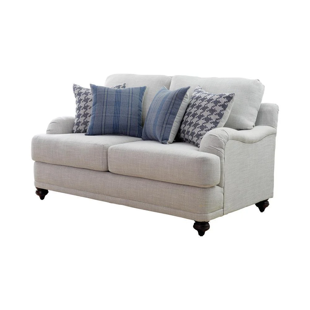 Gwen - Loveseat - White - Image 3