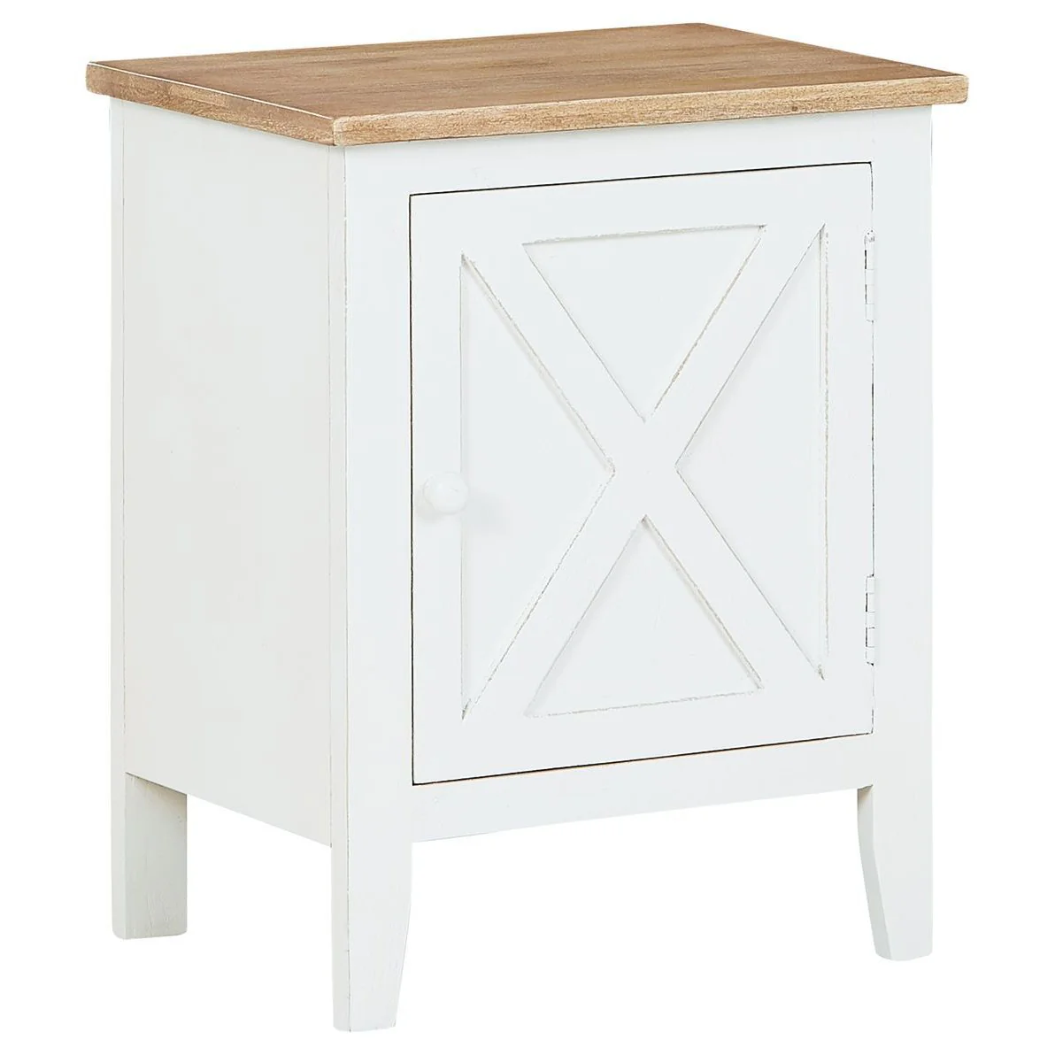 Gylesburg - White/brown - Accent Cabinet