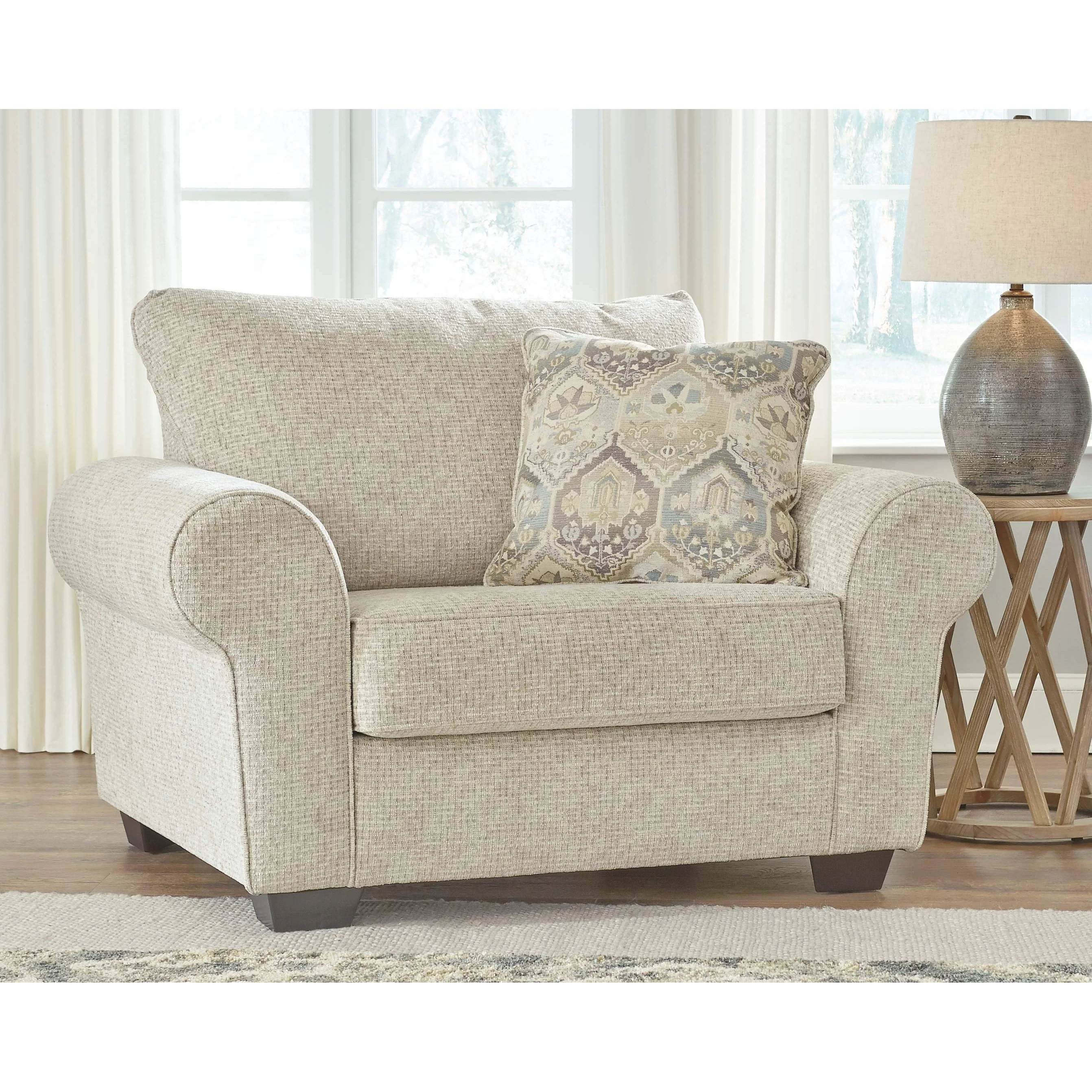 Haisley - Ivory - Chair And A Half - Image 2