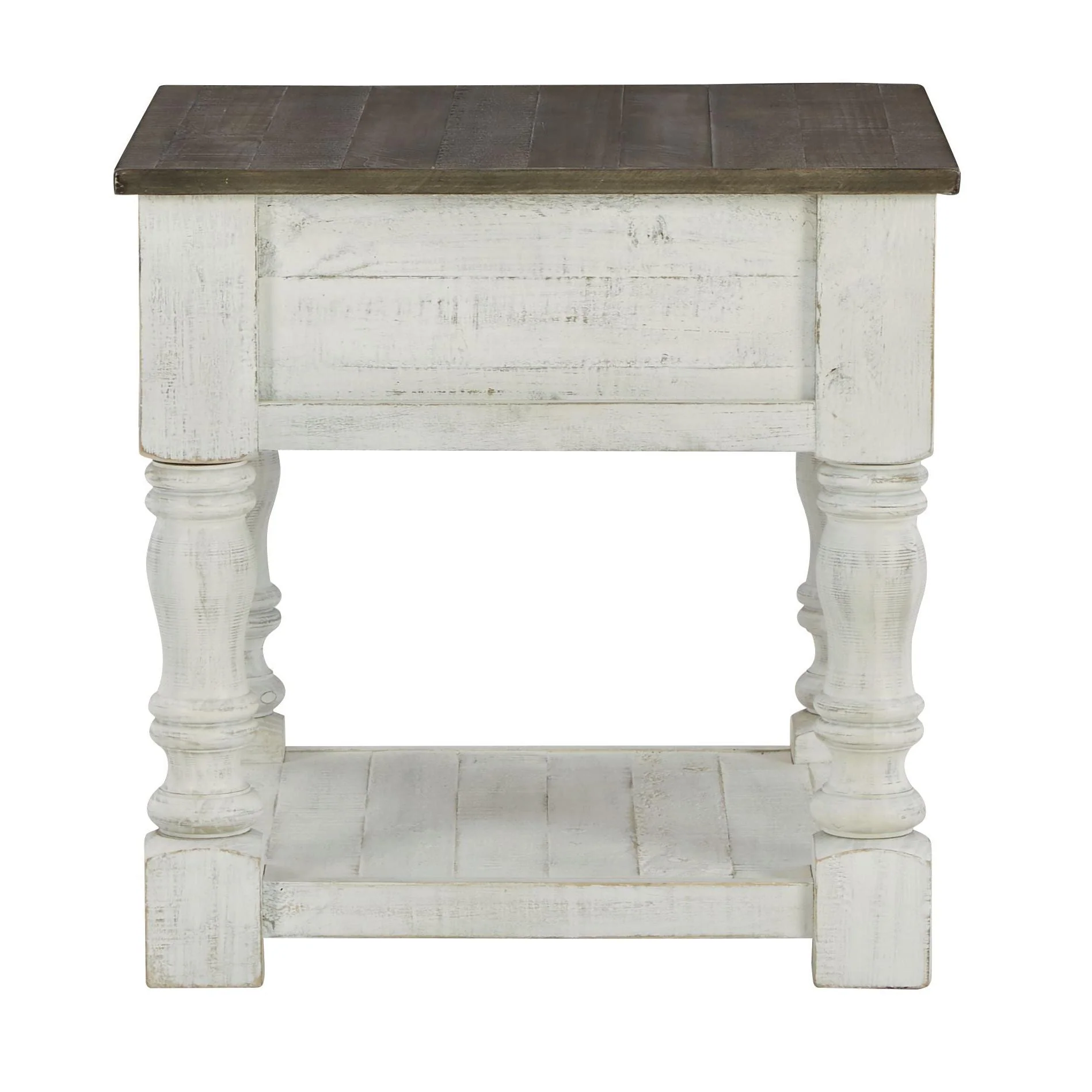 Ashley Havalance Square End Table in White/Gray - Image 13