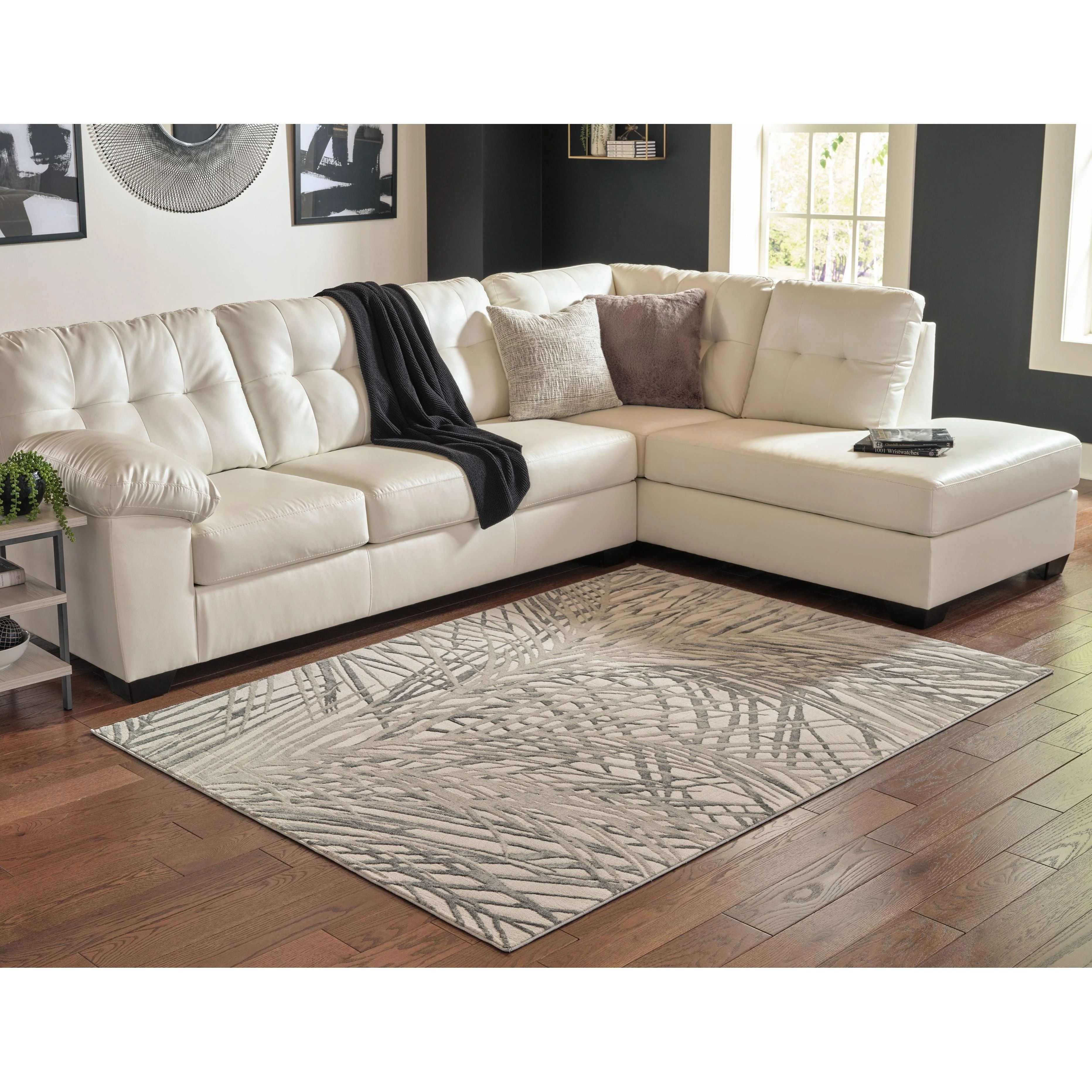 Hayesford - Cream/gray - Large Rug - Image 2