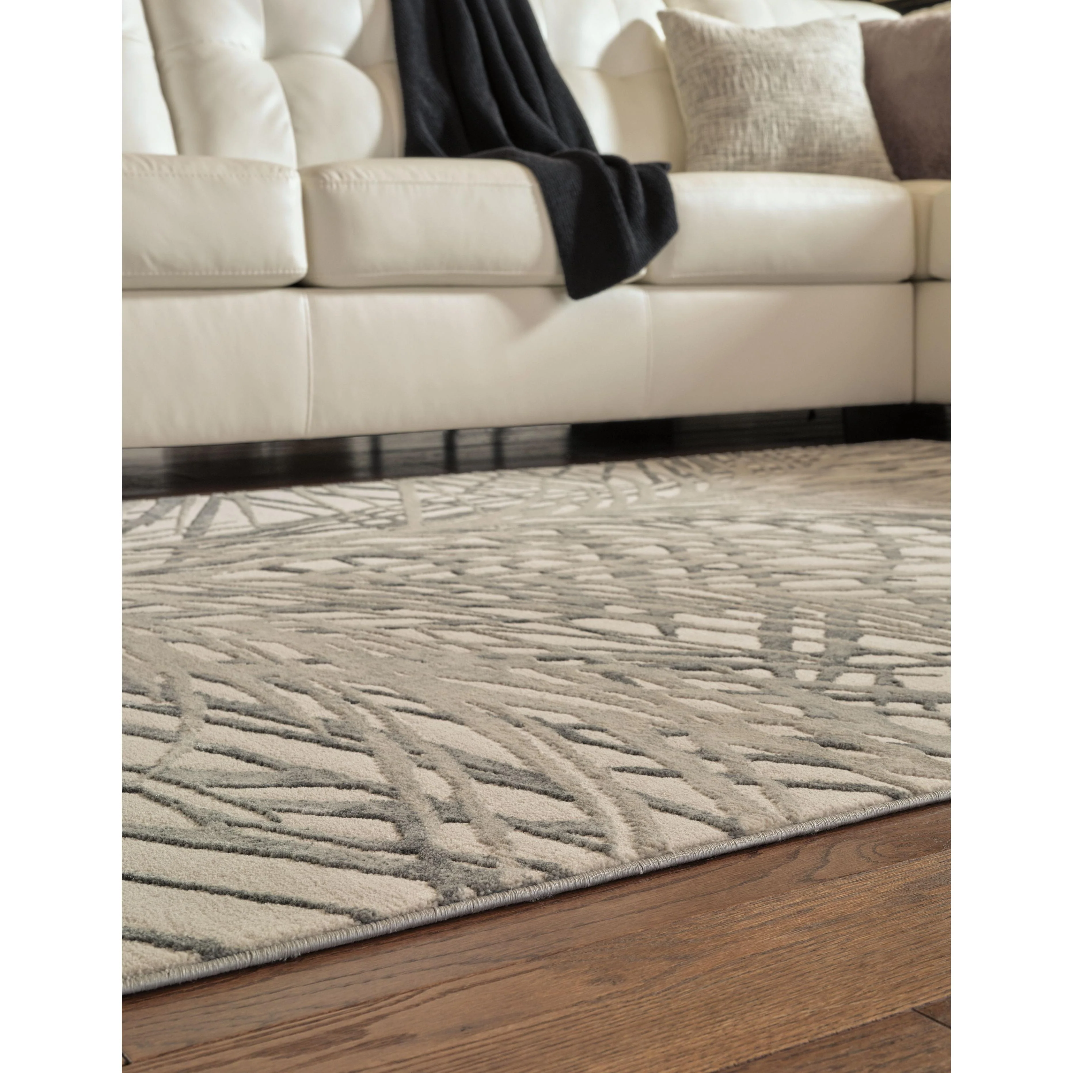 Hayesford - Cream/gray - Large Rug - Image 3