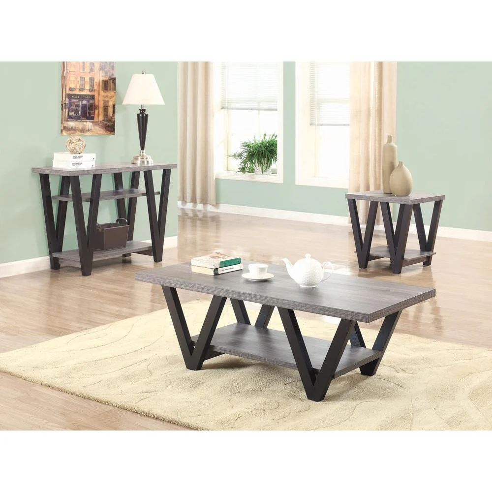 Higgins - End Table - Black - Image 2