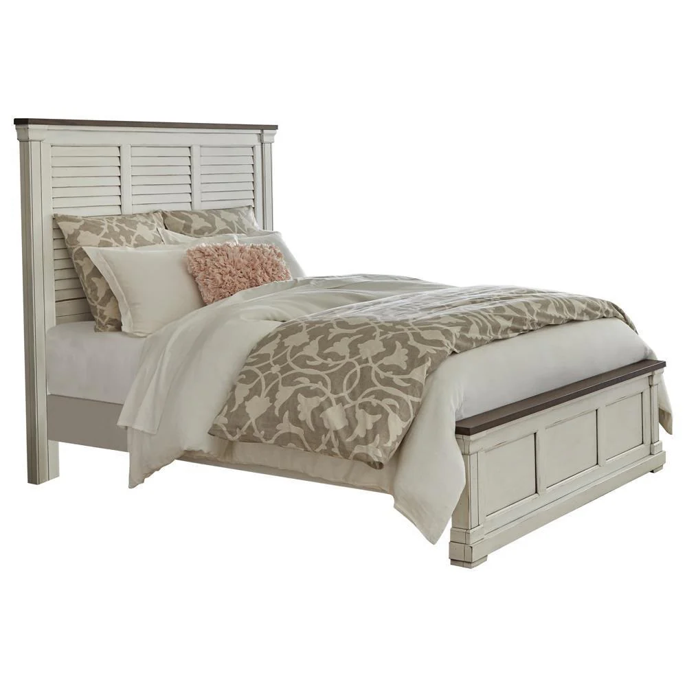 Hillcrest - Queen Panel Bed - White