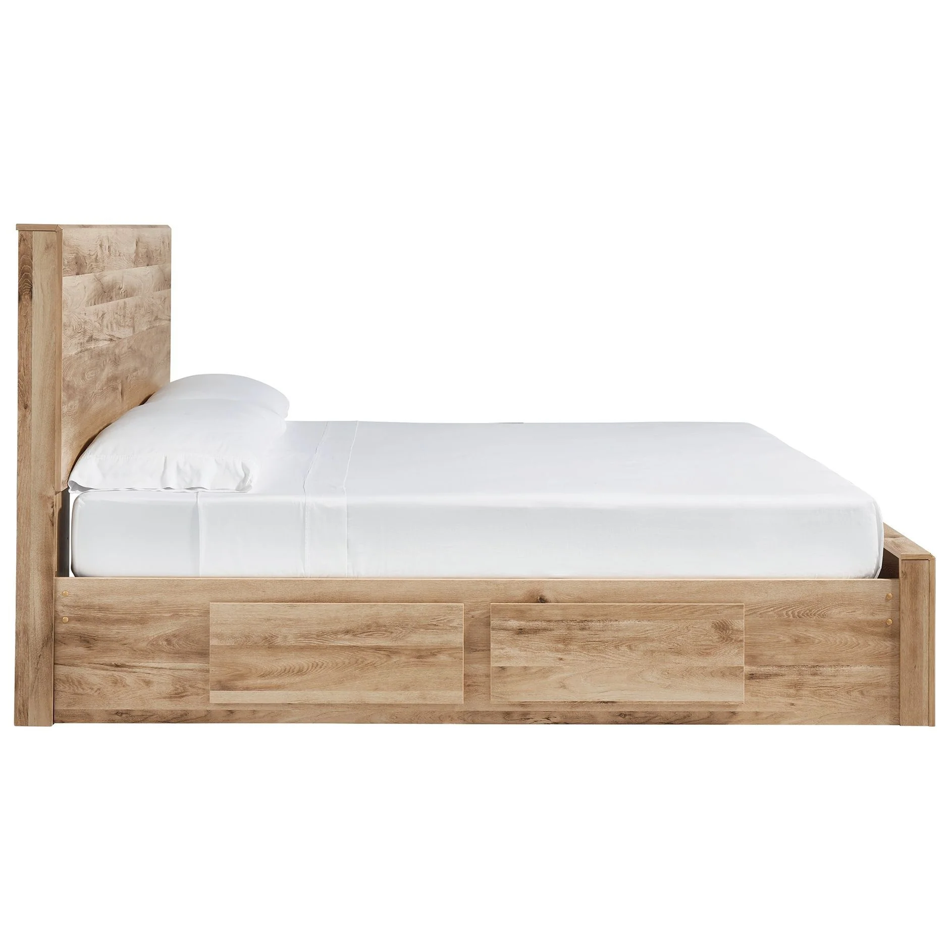 Hyanna - Tan - King Panel Bed With 6 Storage Drawers - Image 6