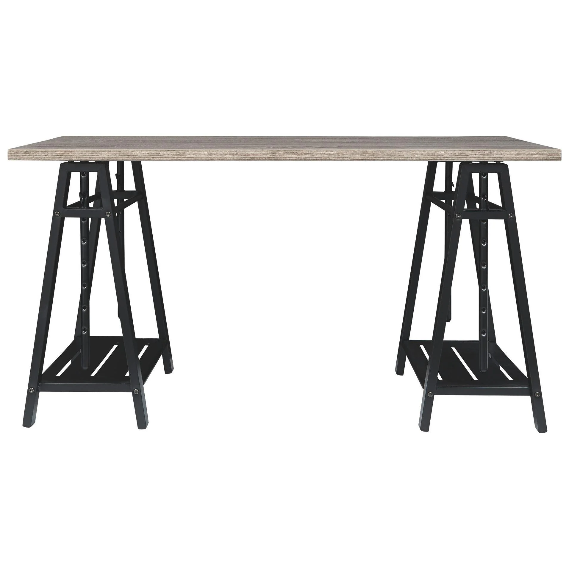 Irene - Light Brown - Adjustable Height Desk - Image 14