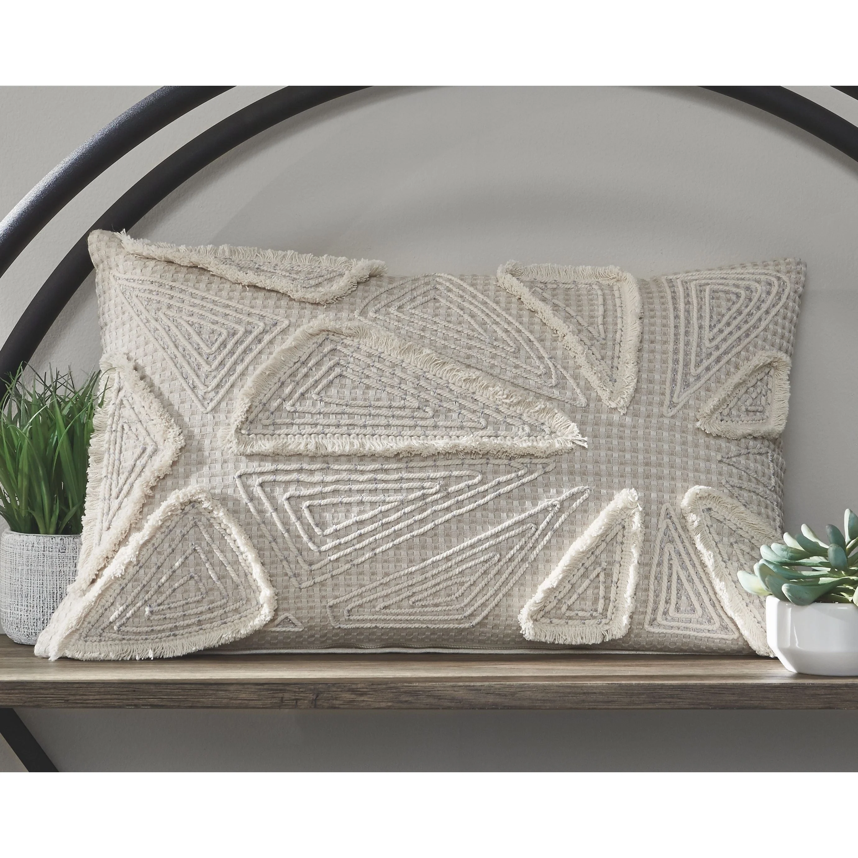 Irvetta - Taupe/cream - Pillow (4/cs) - Image 2