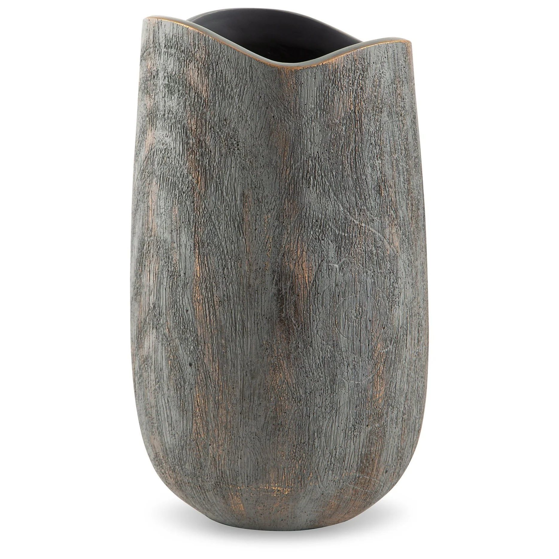 Iverly - Antique Gray - Vase - Small - Image 7