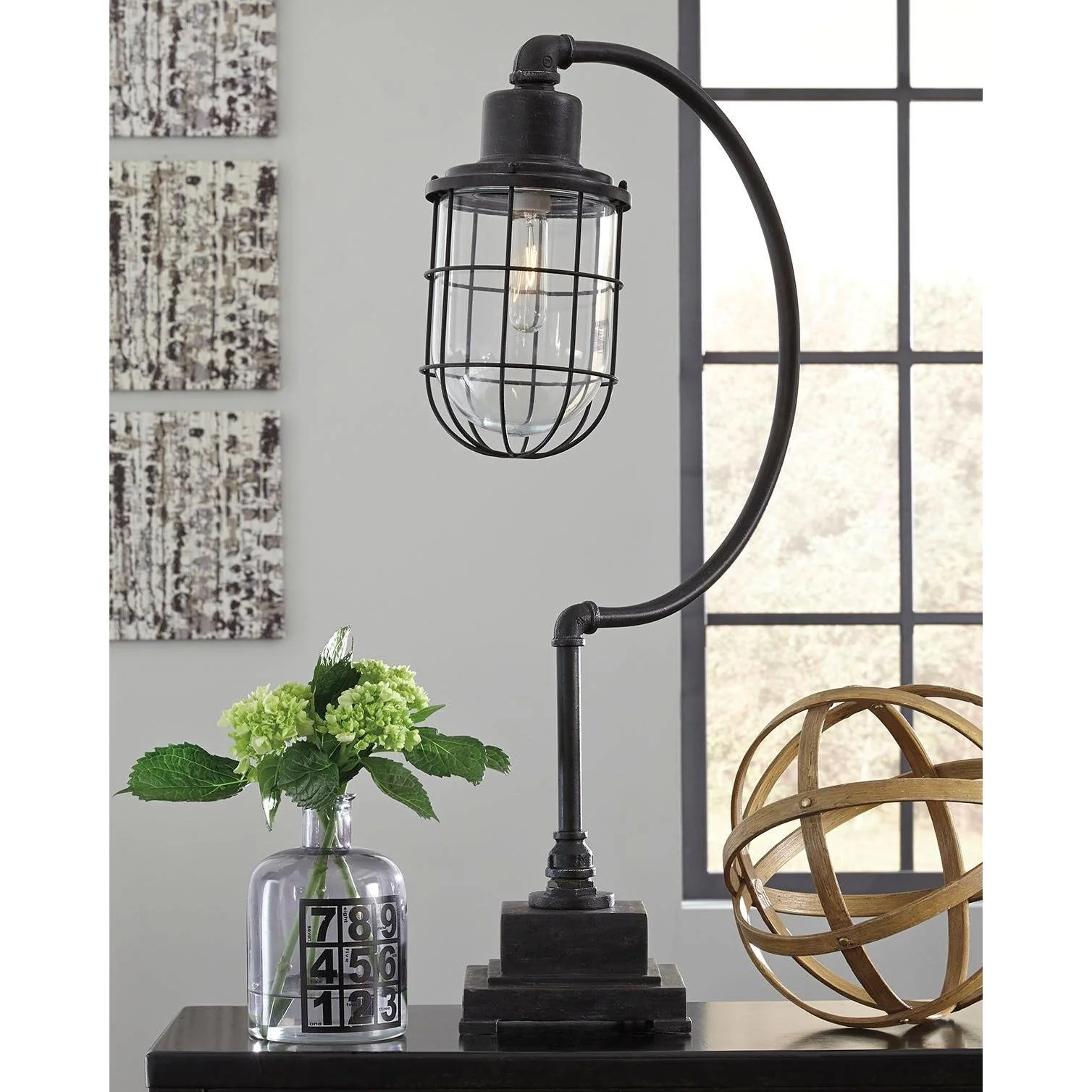 Jae - Antique Black - Metal Desk Lamp (1/cn) - Image 12