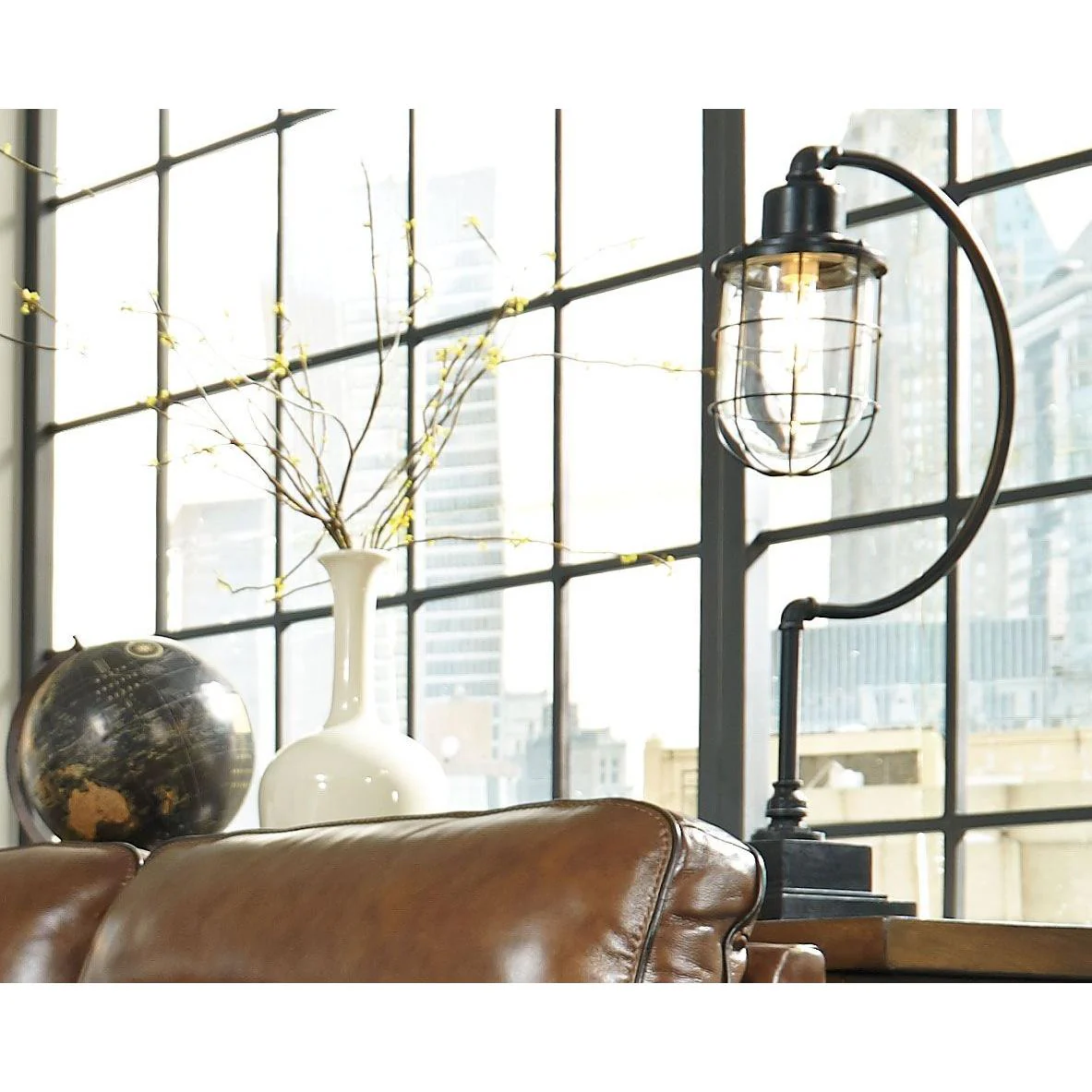 Jae - Antique Black - Metal Desk Lamp (1/cn) - Image 3