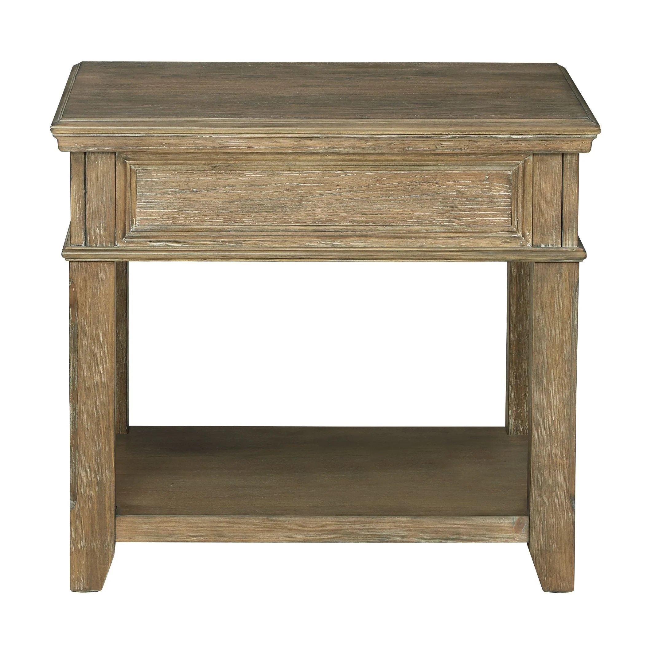 Janismore - Grayish Brown - Rectangular End Table - Image 5