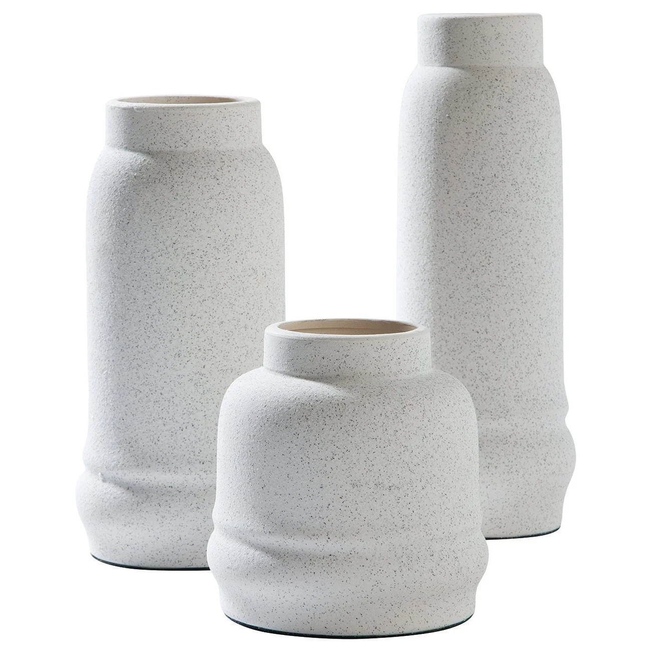 Jayden - White - Vase Set (3/cn) - Image 4