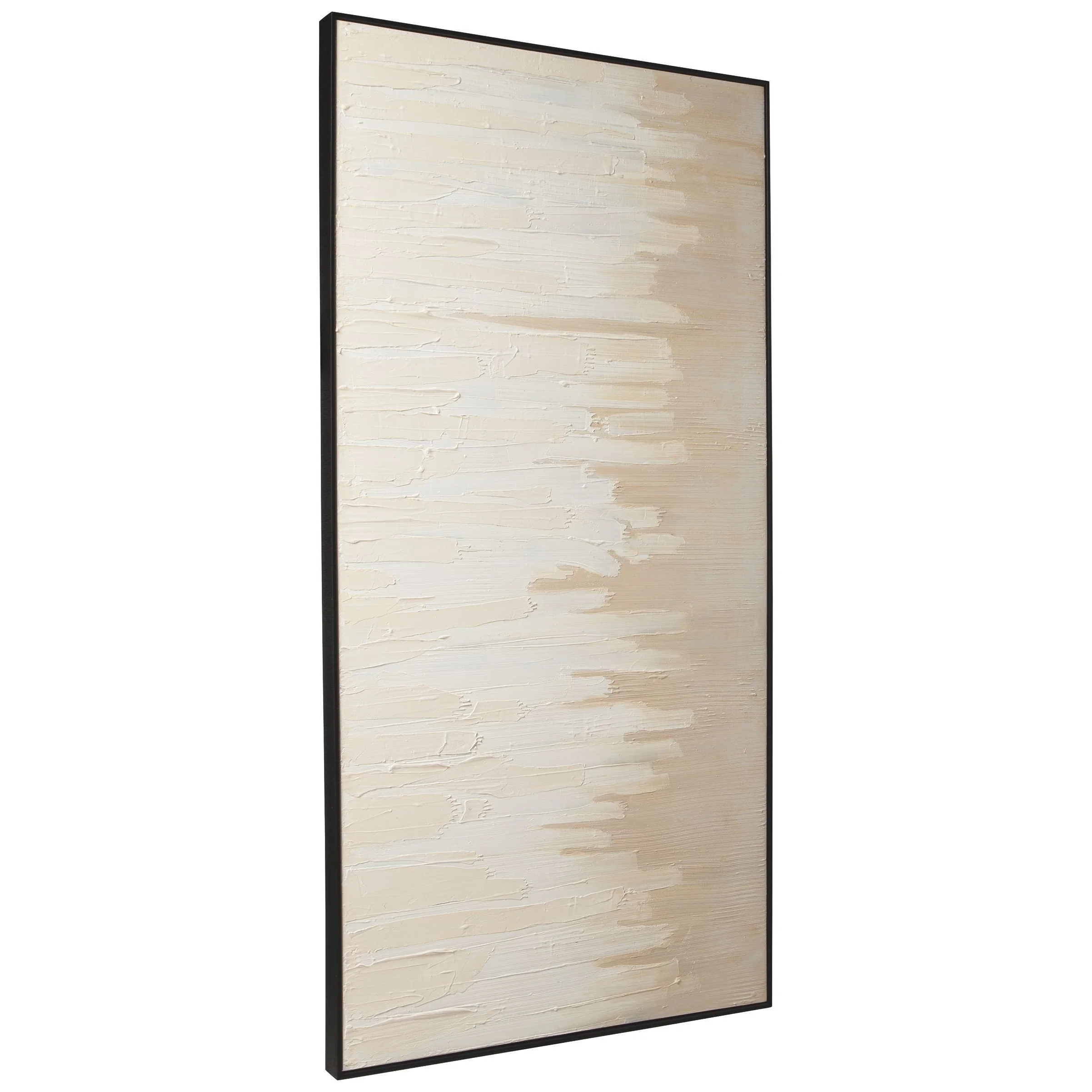 Jennaya - Tan/white - Wall Art