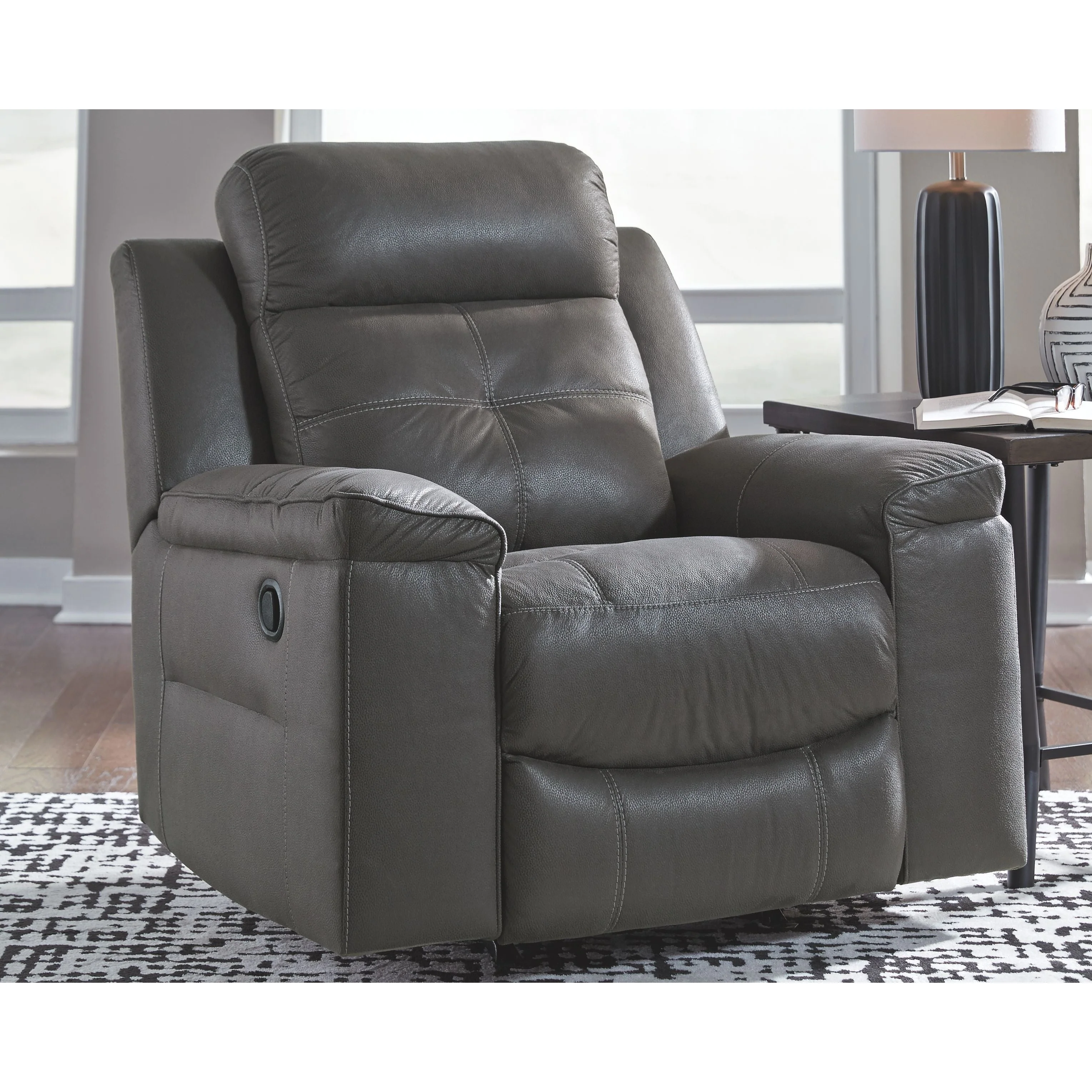 Jesolo - Dark Gray - Rocker Recliner - Image 6
