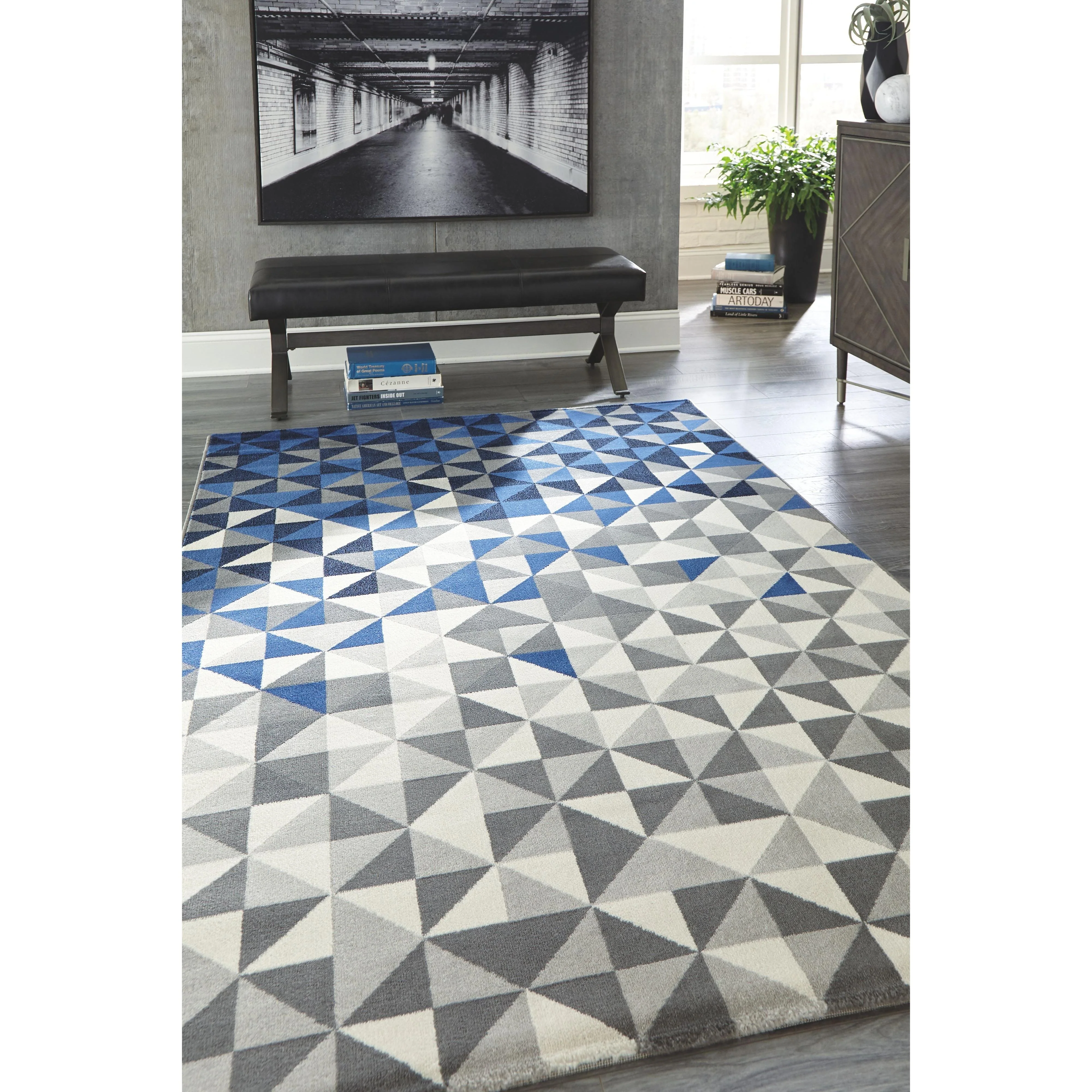 Juancho - Blue - Medium Rug - Image 3